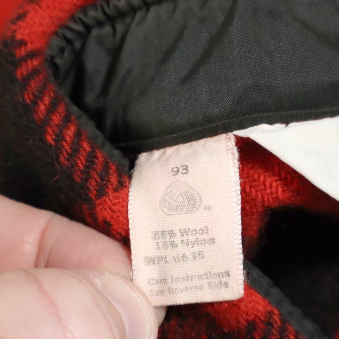 Vintage VTG Woolrich Heavy Mackinaw Wool Plaid Button Up Shirt Red Men's L Size US L / EU 52-54 / 3 - 7 Thumbnail