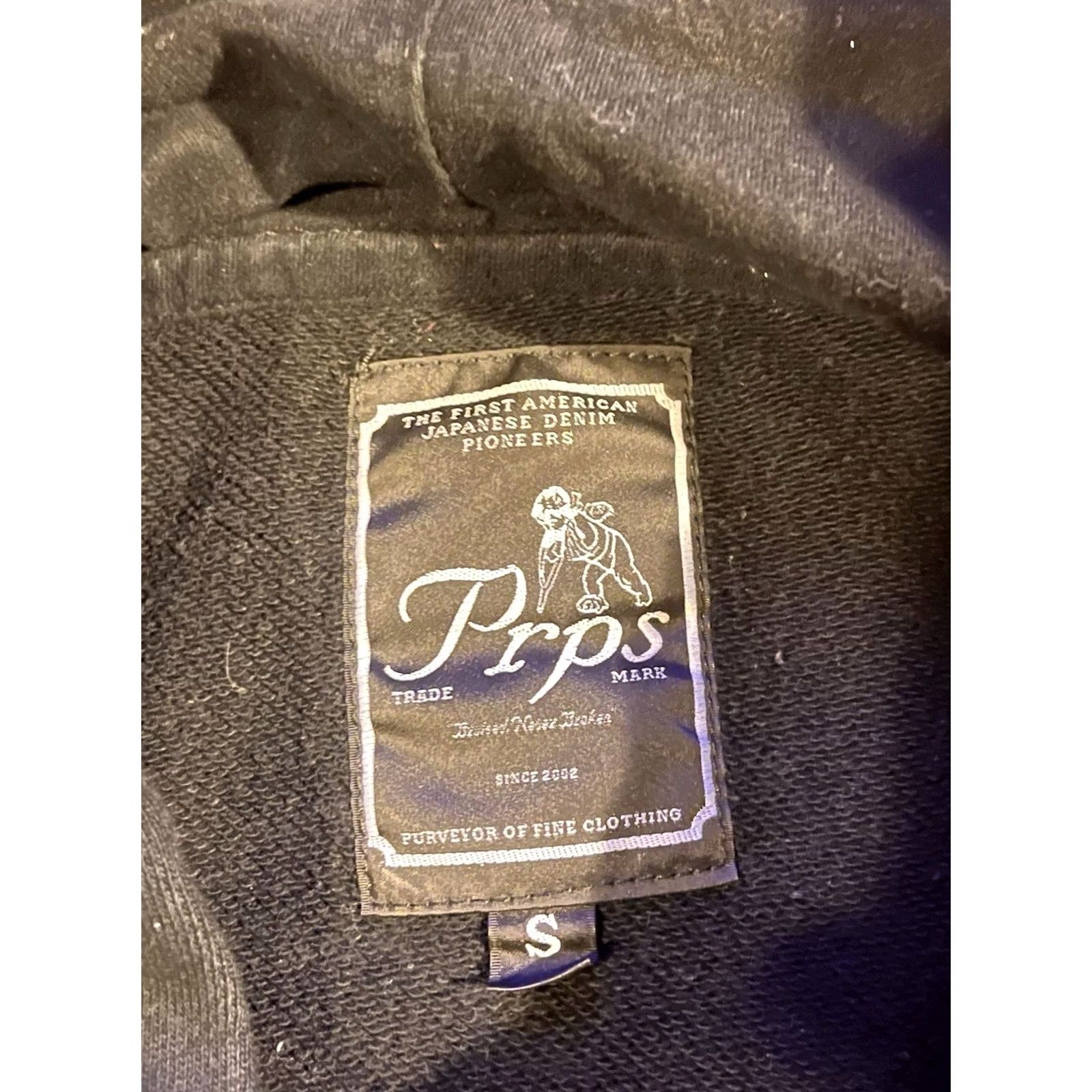 Prps PRPS Death Valley Disco Hoodie Men’s S Black Size US S / EU 44-46 / 1 - 5 Thumbnail
