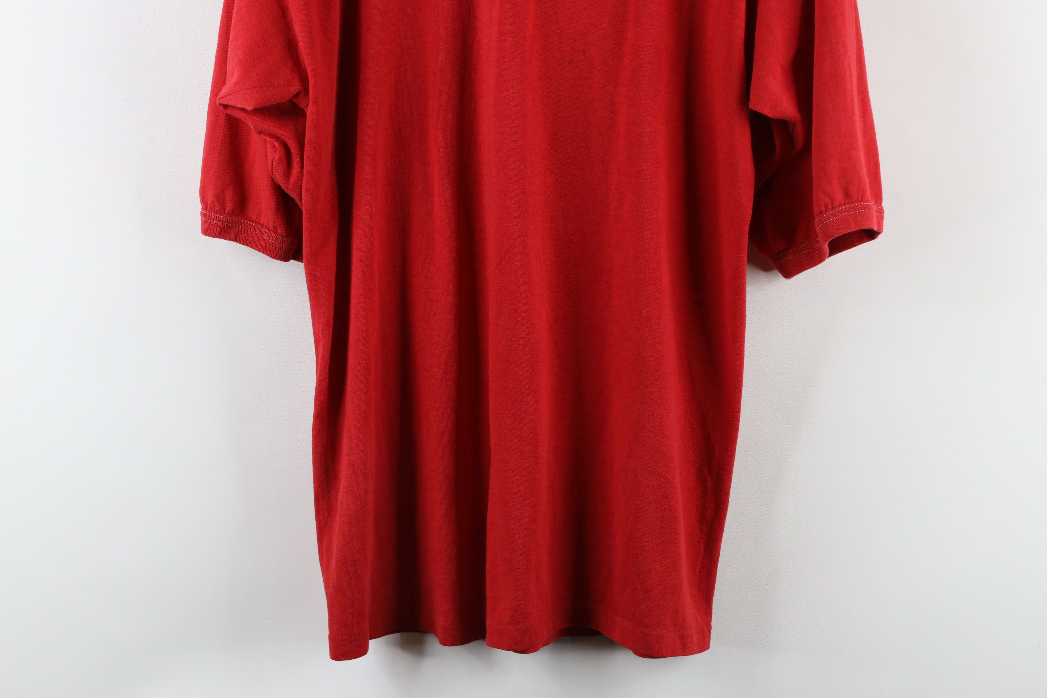 Vintage Vintage 70s Streetwear Thin Football Jersey T-Shirt USA Size US XL / EU 56 / 4 - 12 Thumbnail