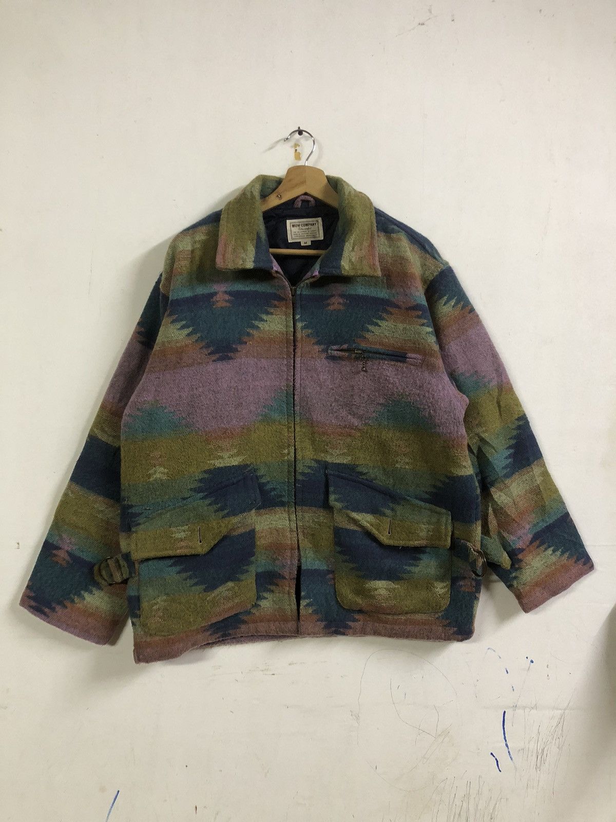 Japanese Brand Vintage both Muw Company zipper jacket (Bulk buying) Size US L / EU 52-54 / 3 - 1 Thumbnail