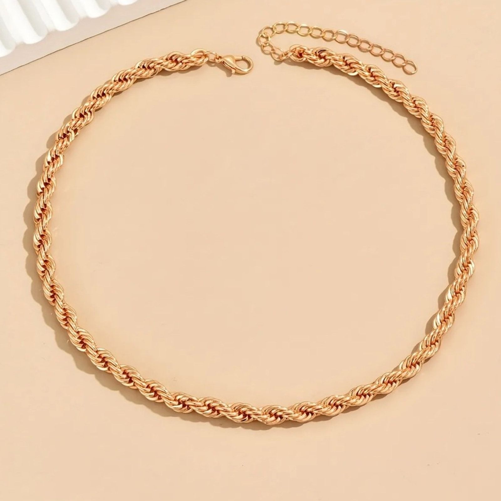 Nordstrom NEW NORDSTROM REVOLVE 18kt Gold Plated Choker Chain Necklace Size ONE SIZE - 11 Thumbnail