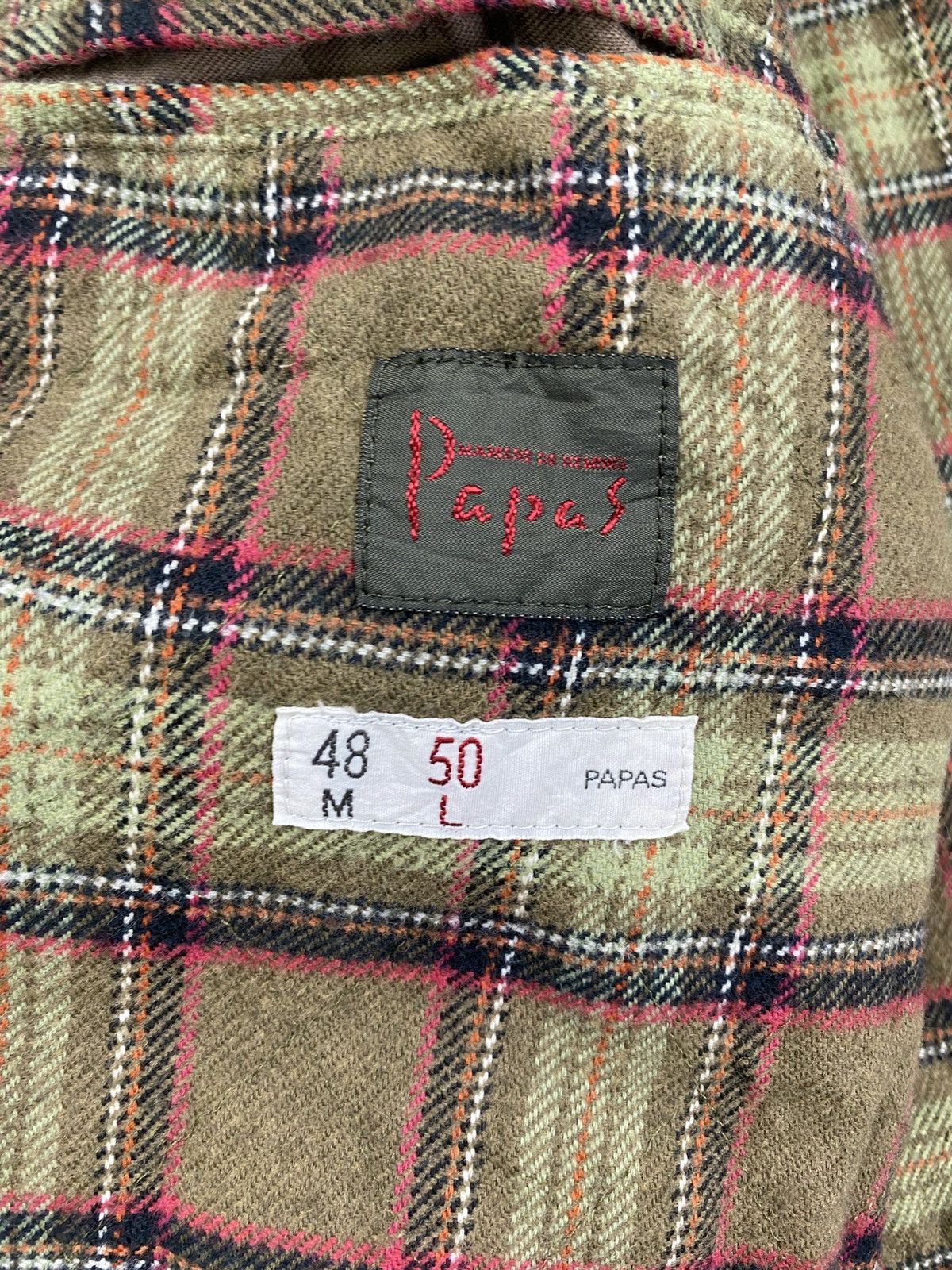 Designer × Japanese Brand × Vintage Vintage Papas Sport Double Pocket Full Button Jacket Size US XL / EU 56 / 4 - 9 Thumbnail