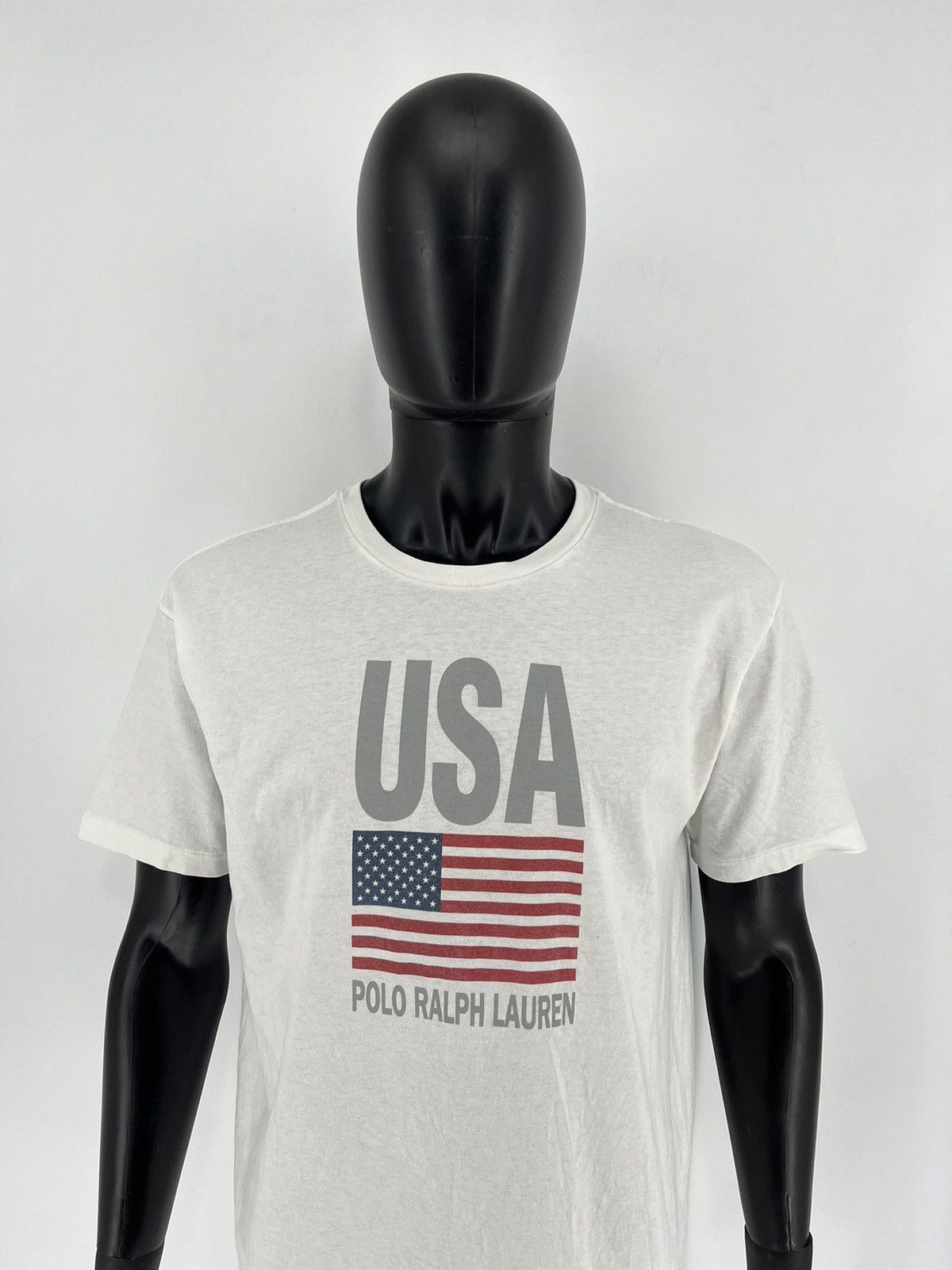 Polo Ralph Lauren × Ralph Lauren × Ralph Lauren Sport Vintage Polo Sport Ralph Lauren USA Flag Shirt atlanta 1996 Size US M / EU 48-50 / 2 - 1 Thumbnail