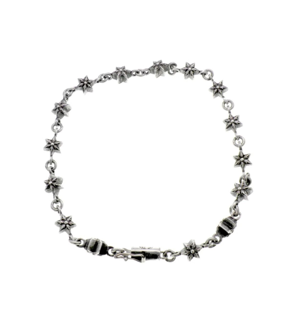 Chrome Hearts 15Link Chrome Hearts Tiny Star Bracelet Size ONE SIZE - 3 Thumbnail