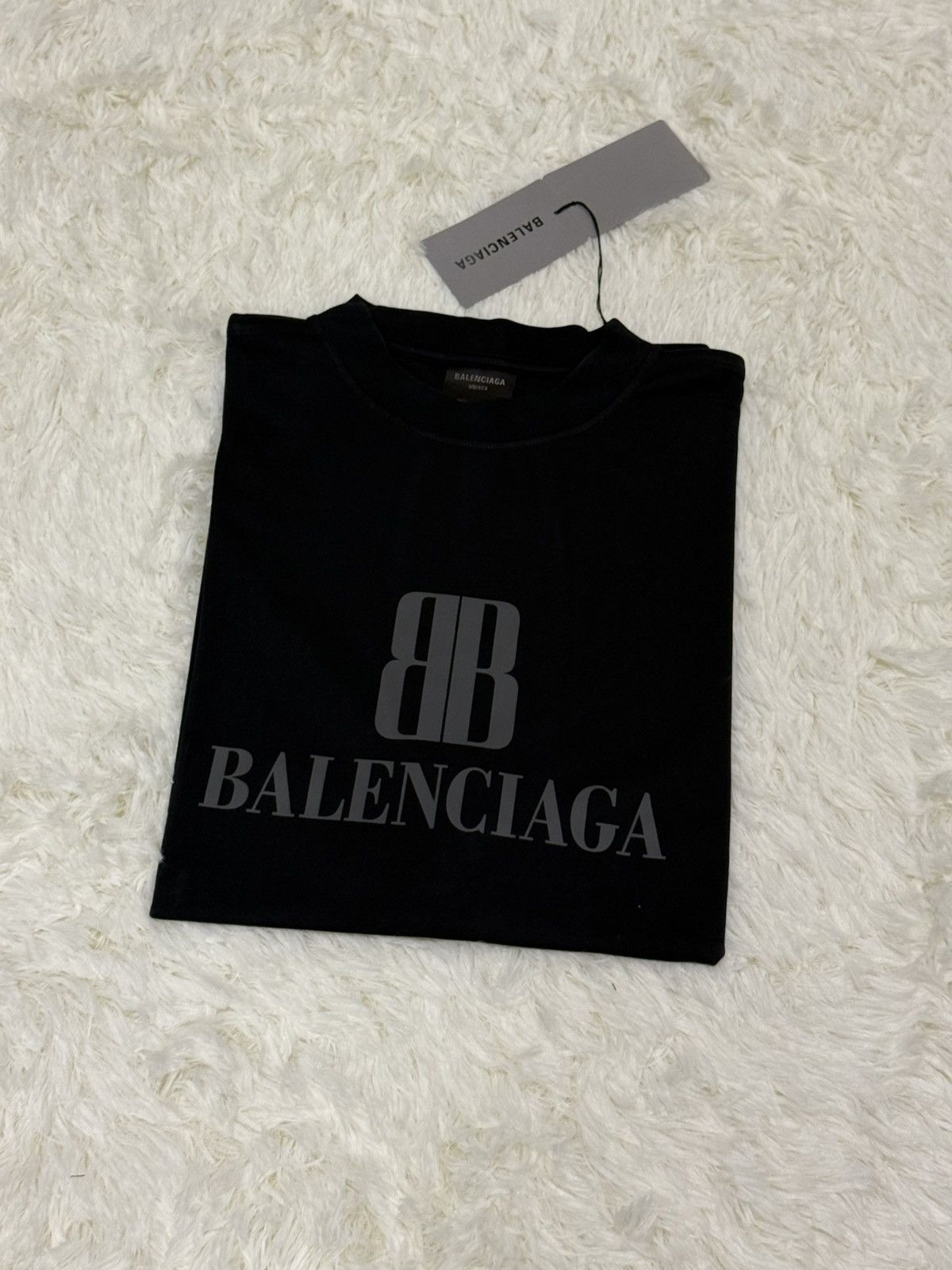 Balenciaga Balenciaga black t shirt Size US S / EU 44-46 / 1 - 1 Thumbnail