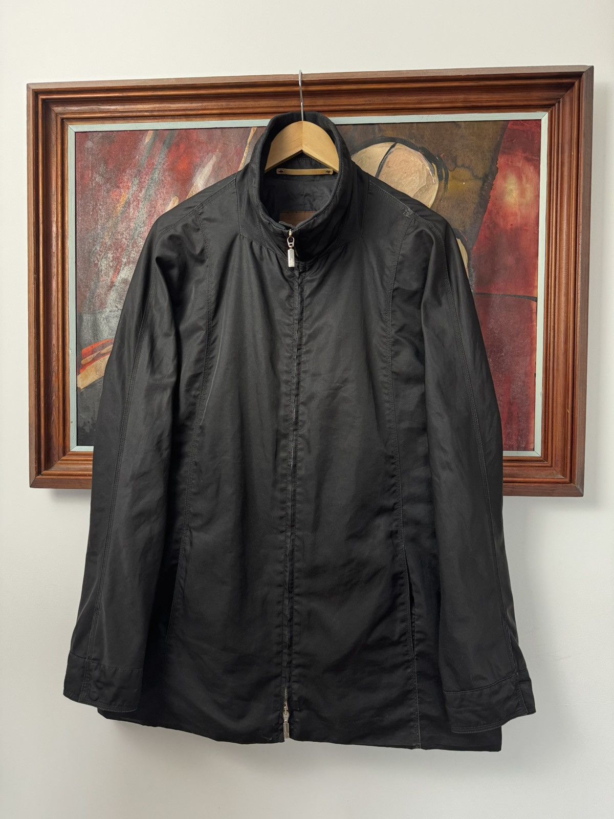 Moncler Vintage Y2K MONCLER Jacket Designer Luxury Basic Black Size L / US 10 / IT 46 - 1 Thumbnail
