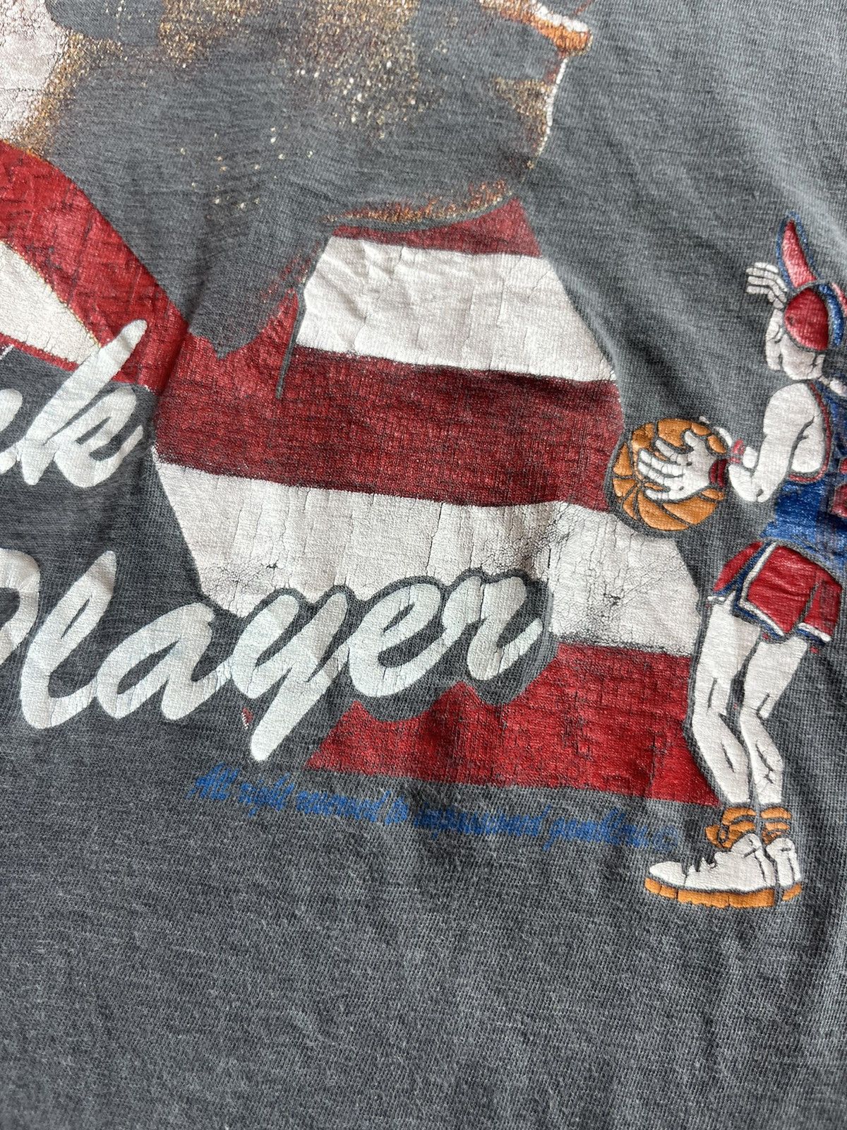 Jordan Brand Vintage Michael Jordan Black Player by American Flag 90’s Size US M / EU 48-50 / 2 - 7 Thumbnail
