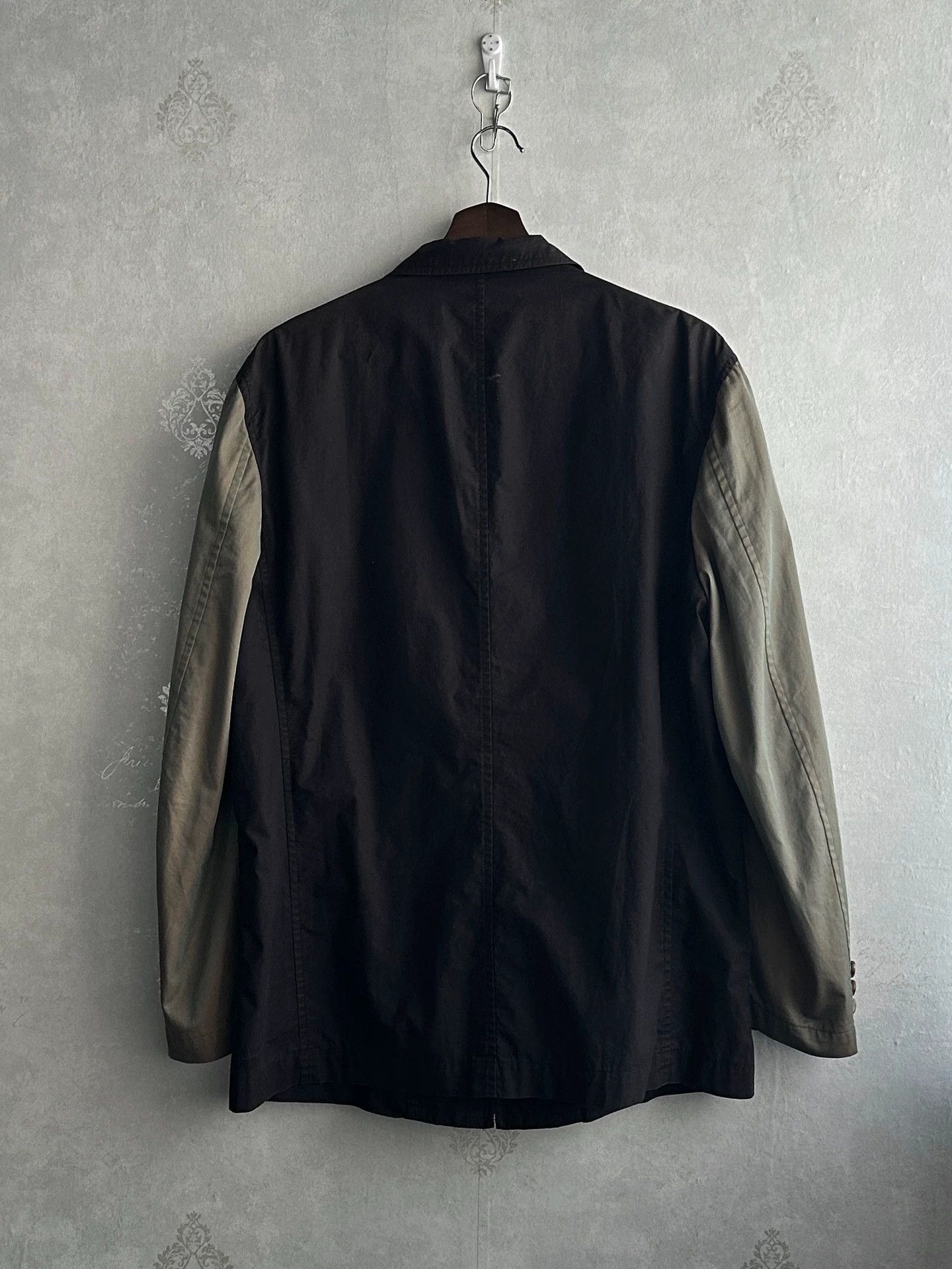 Comme des Garcons Comme des Garçons Homme patchwork sleeve blazer Size 38R - 2 Thumbnail
