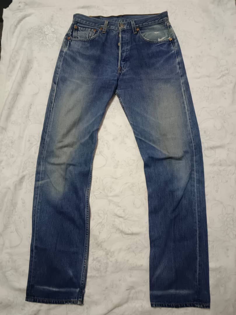 Levi's Vintage Clothing × Vintage VTG 90s Levi's 501 bottom 553 Size US 32 / EU 48 - 1 Thumbnail