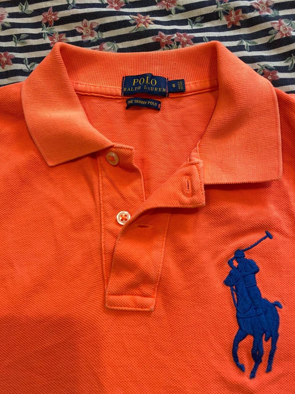 Polo Ralph Lauren Polo Ralph Lauren Big Embroidered Logo Skinny Polo Size S Size S / US 4 / IT 40 - 6 Thumbnail