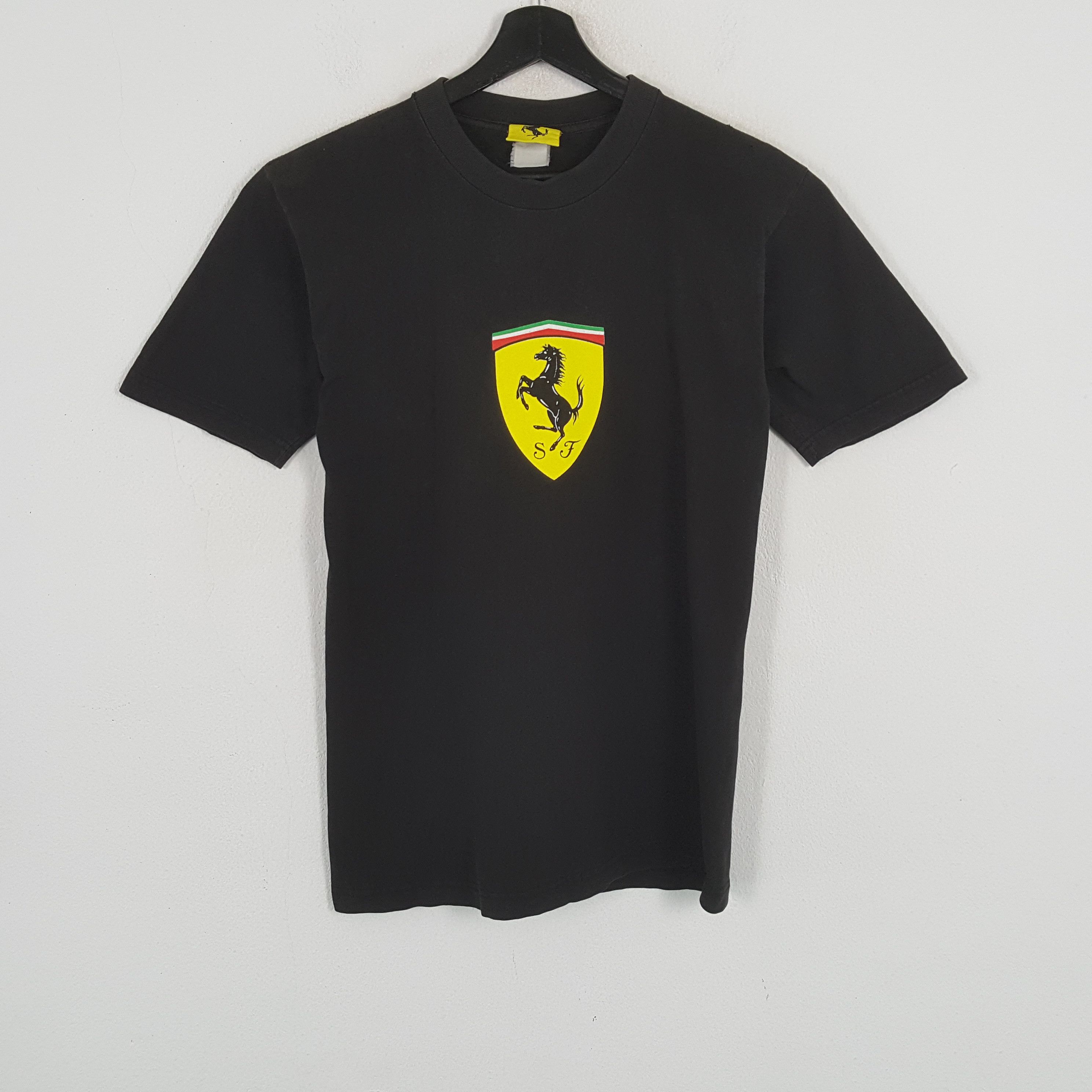 Ferrari × Vintage FERRARI Luxury Cars Brand Logo Design Tshirt Size US S / EU 44-46 / 1 - 1 Thumbnail