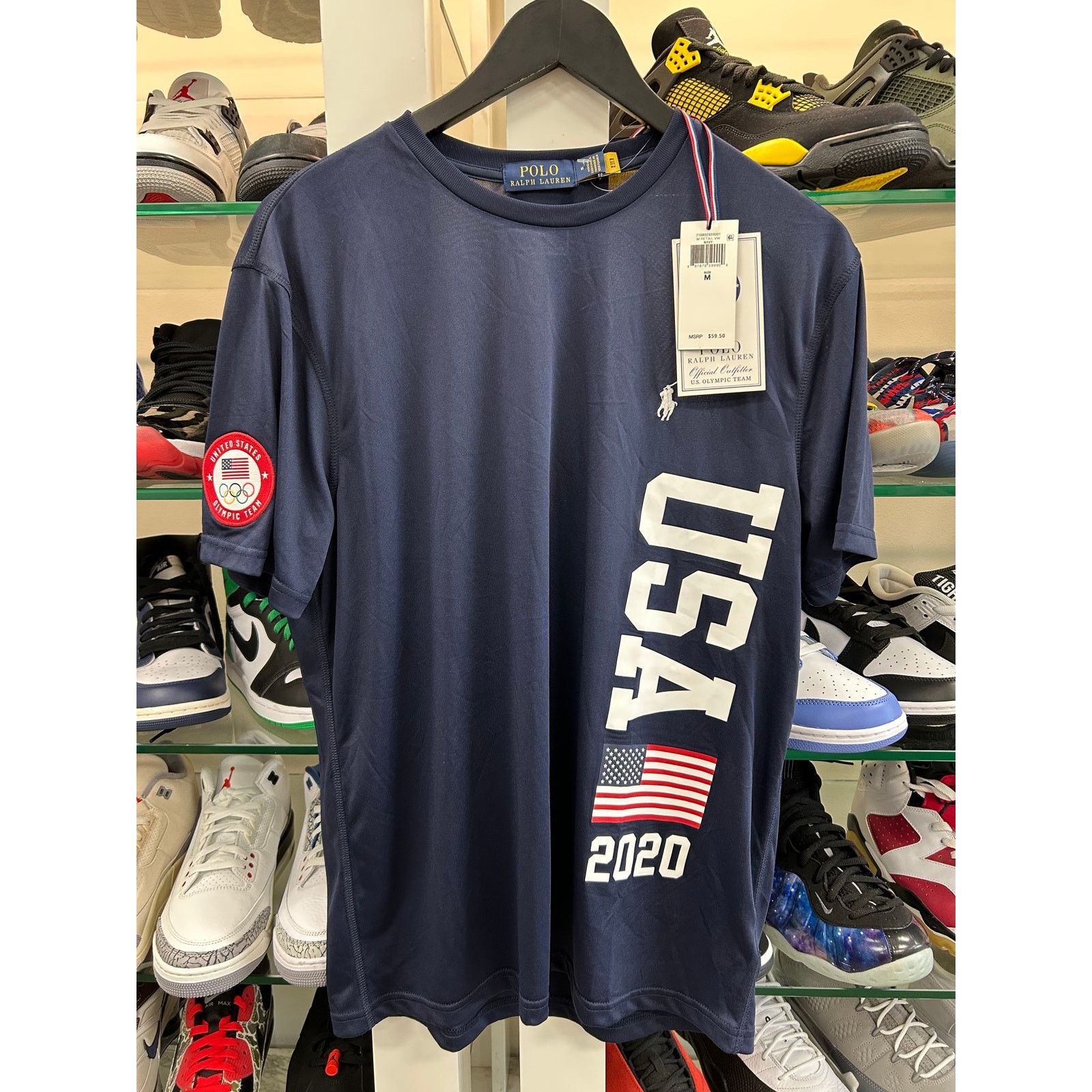 Polo Ralph Lauren Polo Ralph Lauren Team USA 2020 Summer Olympics Tee T Shirt Size US M / EU 48-50 / 2 - 1 Thumbnail