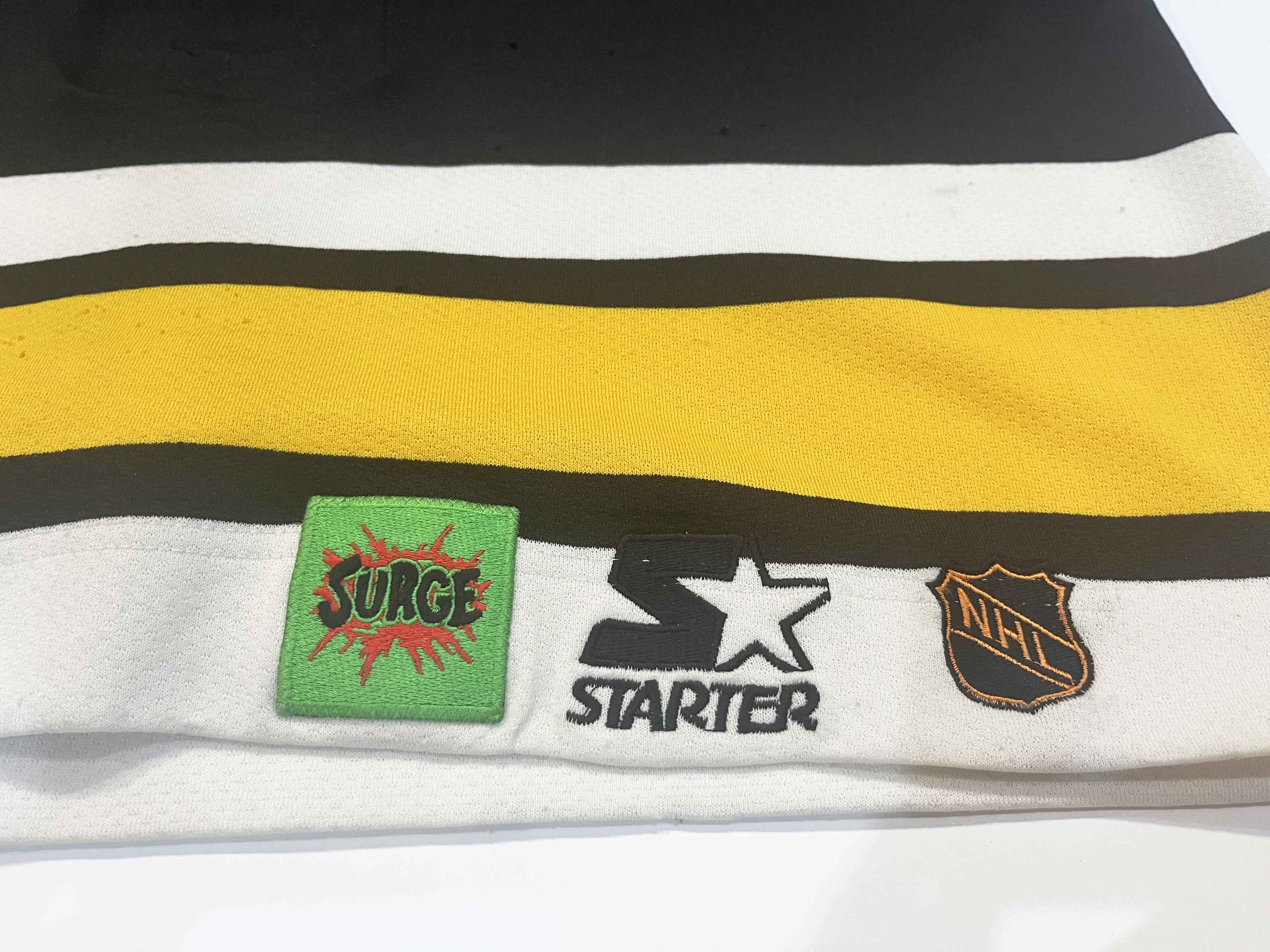 NHL × Starter × Vintage Vintage Starter Authentic Boston Bruins NHL Hockey Jersey Size US XL / EU 56 / 4 - 6 Thumbnail