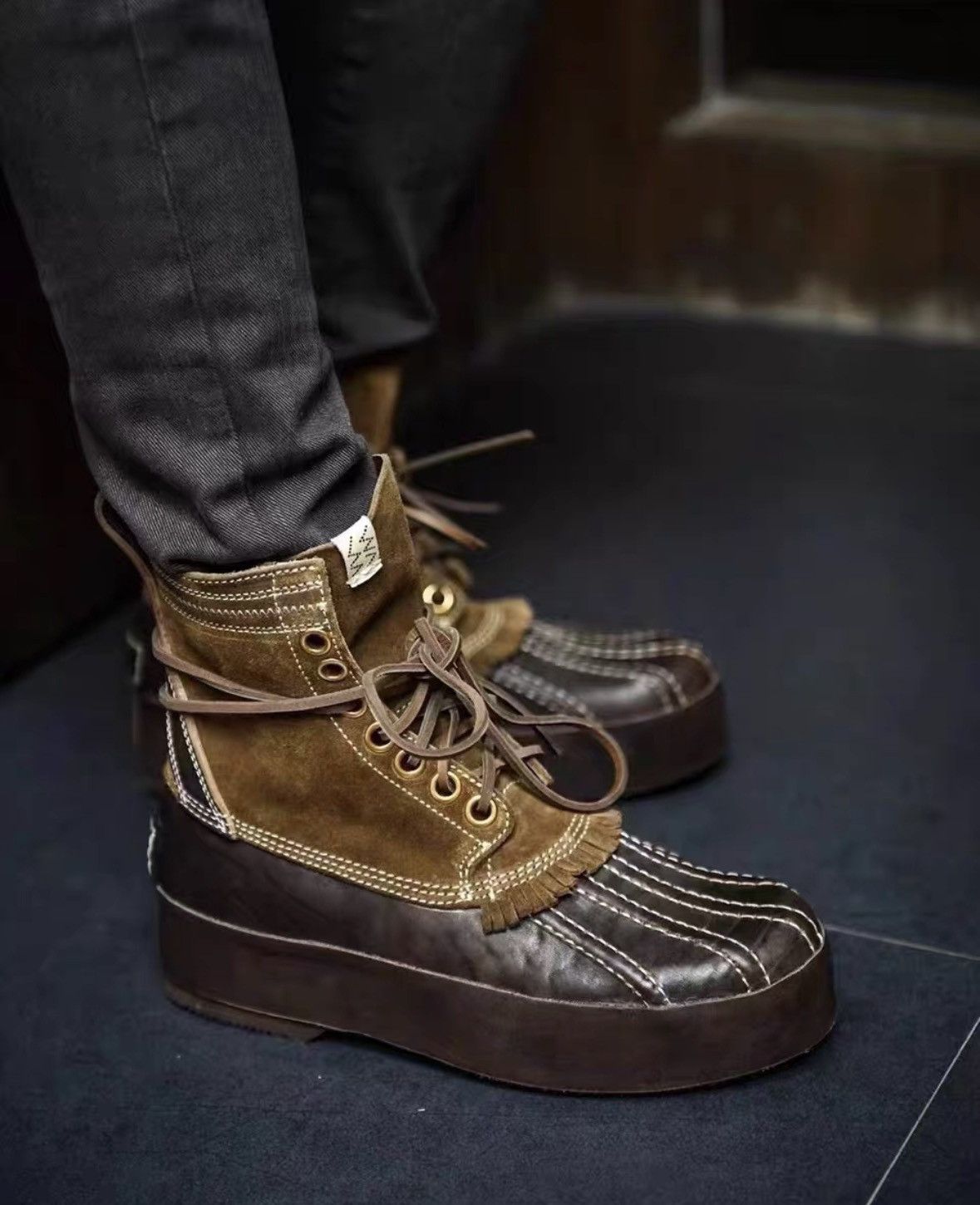 Visvim Visvim 22aw decoy duck boots folk DK.Brown Size US 9.5 / EU 42-43 - 3 Thumbnail