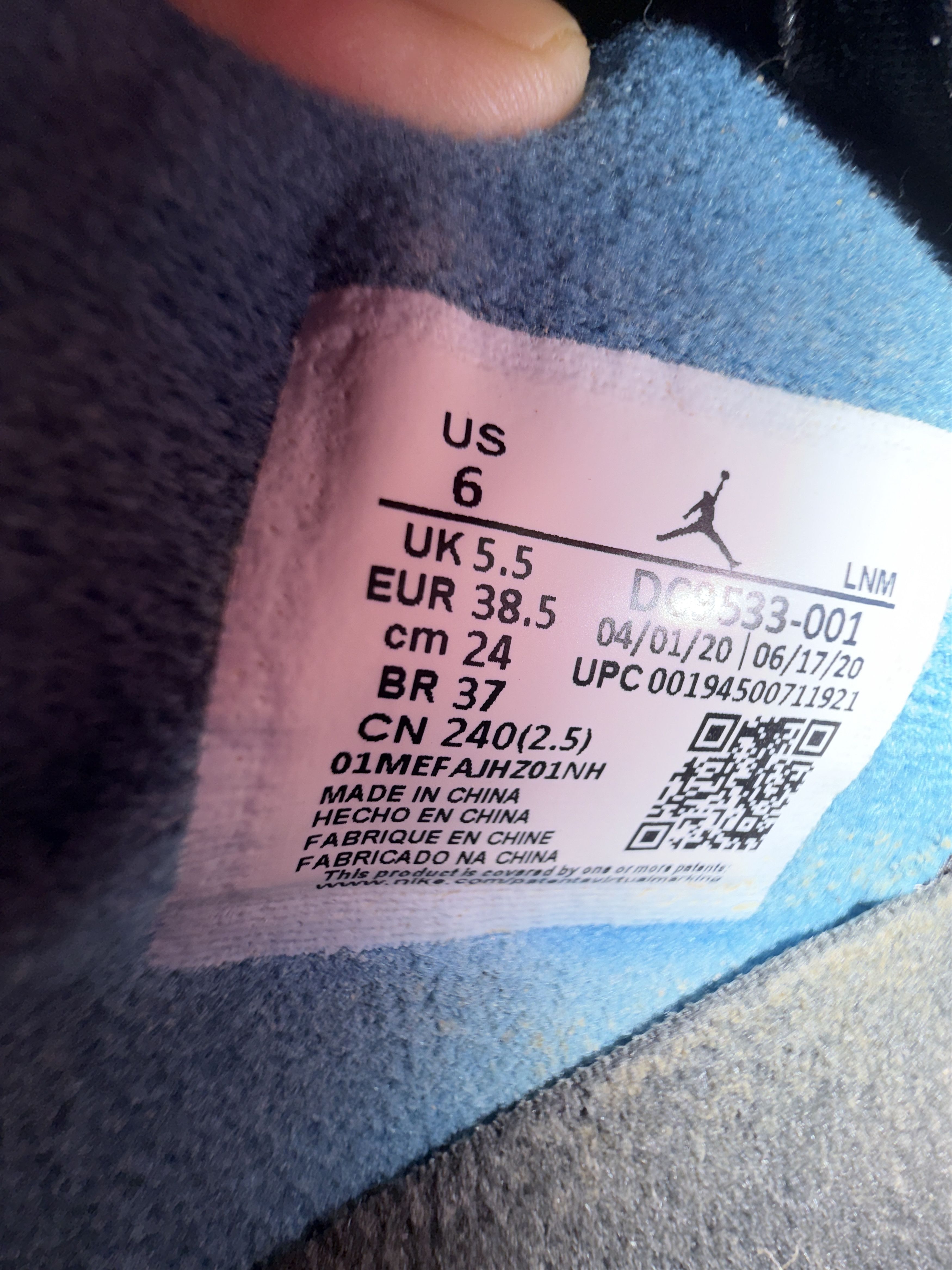Jordan Brand Union LA x Air Jordan 4 Retro ‘Off Noir’ Size US 6 / EU 39 - 8 Thumbnail