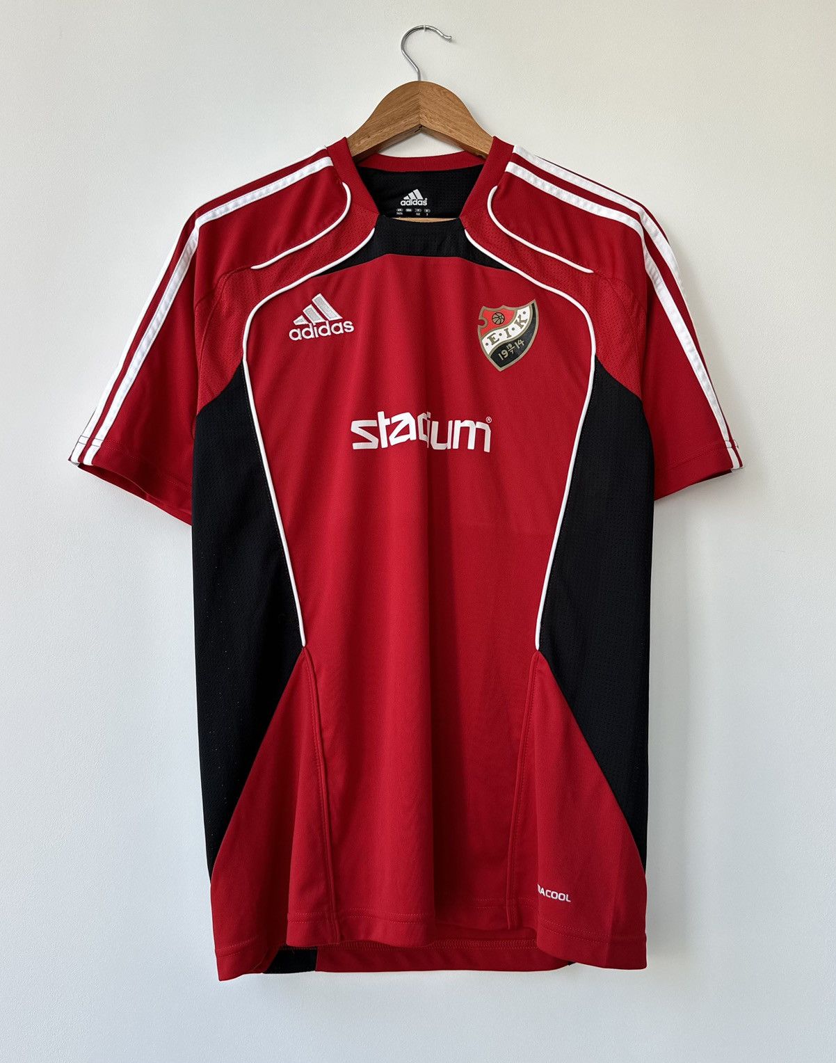 Adidas × Vintage Enskede IK Sweden Adidas Vintage Football Shirt Men's Size S Size US S / EU 44-46 / 1 - 1 Thumbnail