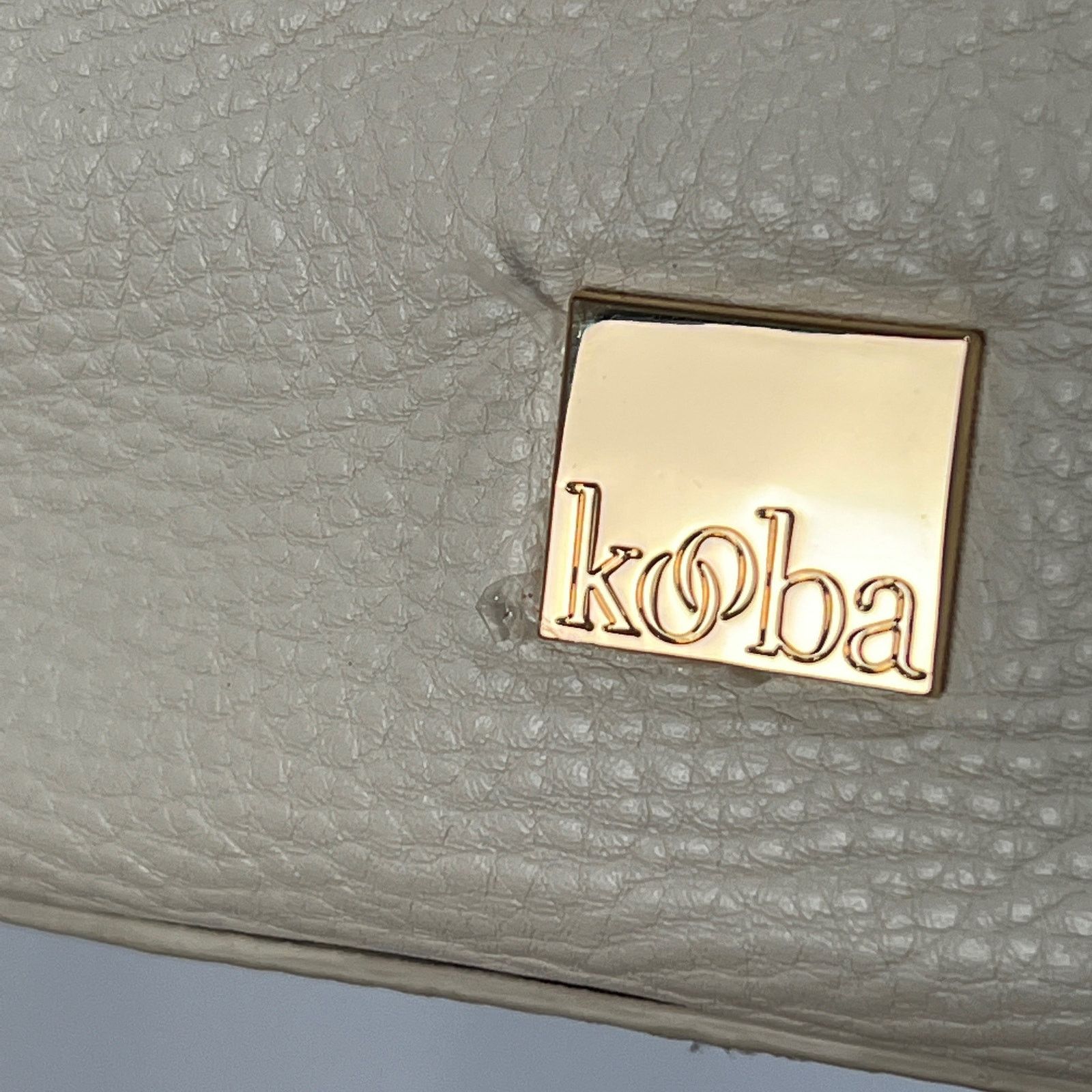 Other Kooba Leather Brown Shoulder Bag Tote White Denim Size ONE SIZE - 14 Thumbnail