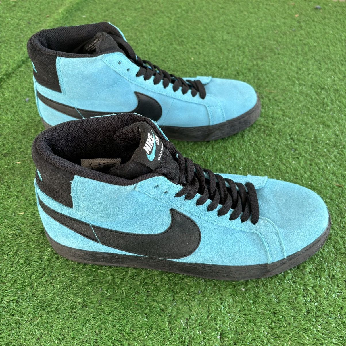 Nike Nike Sb Blazer High Baltic Blue Size US 9 / EU 42 - 1 Thumbnail