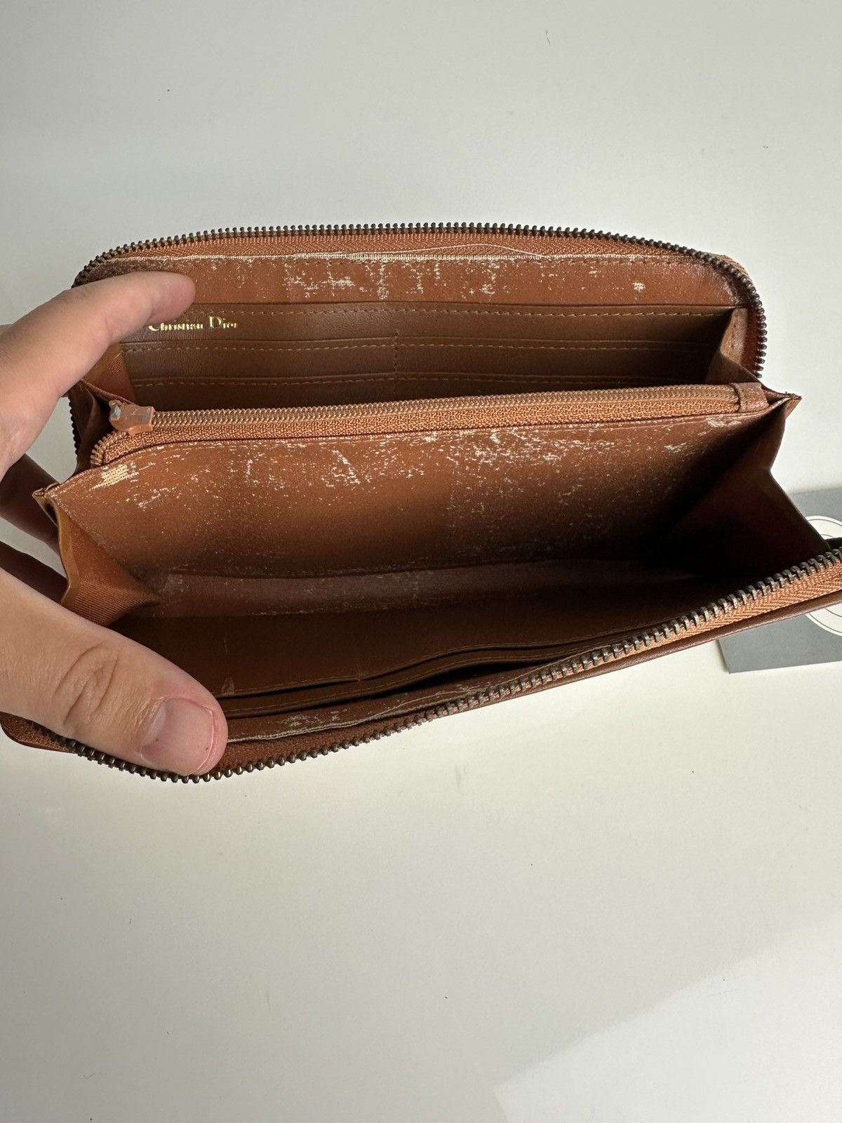 Dior Christian Dior Vintage Zip Long Wallet Size ONE SIZE - 6 Thumbnail
