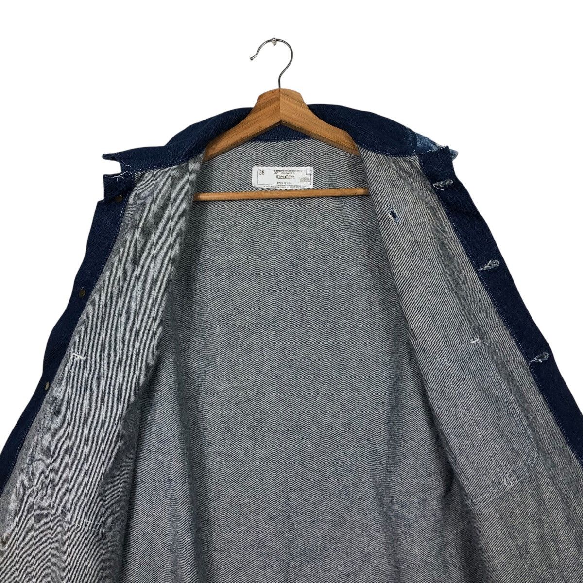 Toyo Enterprises 📌Vintage Chore Jacket Union Made Isanforized Universall Usa Size US M / EU 48-50 / 2 - 15 Thumbnail