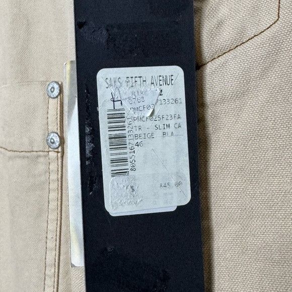 Palm Angels Palm Angels Baggy Cargo Pants Beige Men’s 46/US 30 Size US 30 / EU 46 - 4 Thumbnail