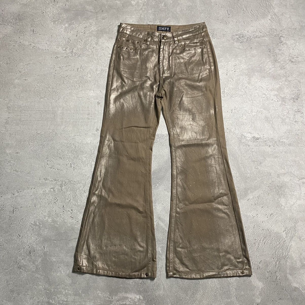 If Six Was Nine SMFK Ancient Myth Flare Jeans Size US 30 / EU 46 - 1 Thumbnail