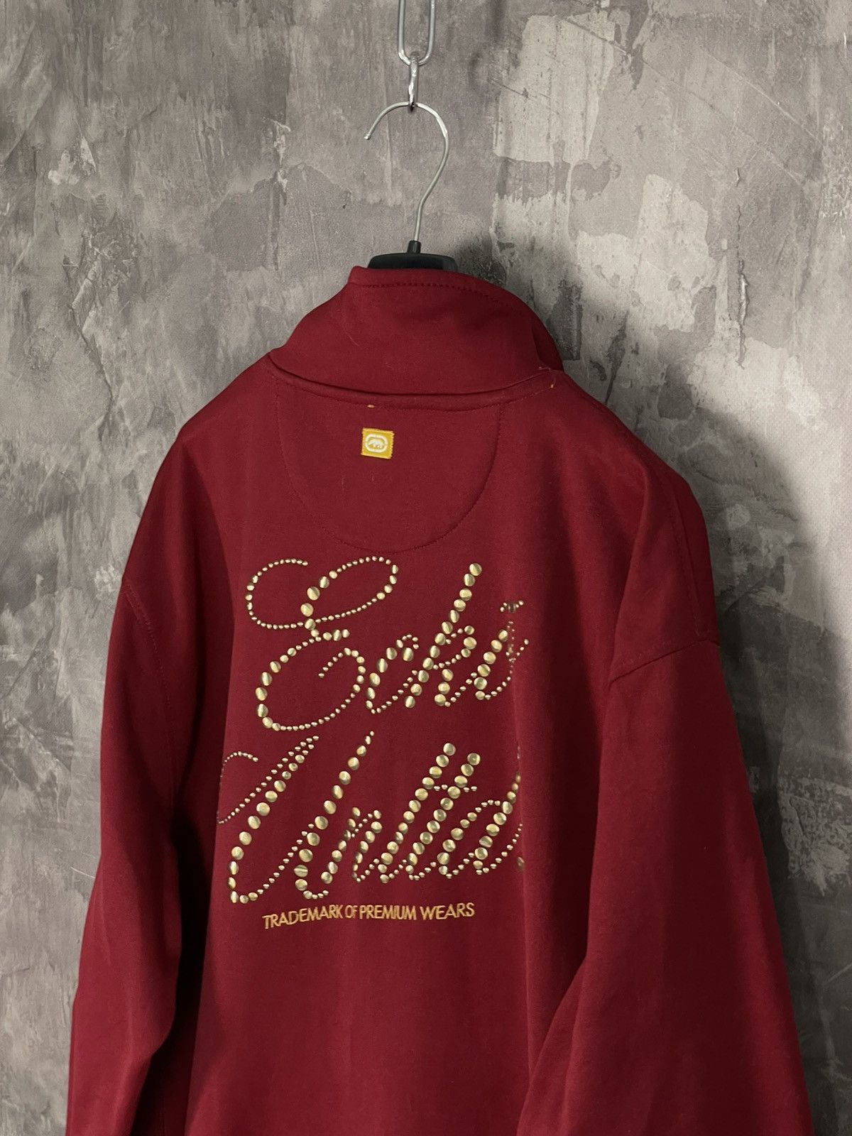 Ecko Unltd. × Vintage CRAZY BOXY ECKO UNLTD PRINTED ZIP UP Sweatshirt Y2K Size US XXL / EU 58 / 5 - 7 Thumbnail