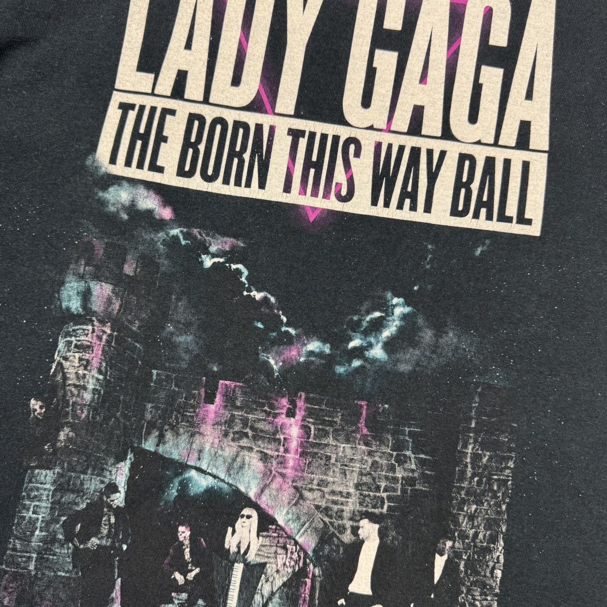 Band Tees LADY GAGA The Born This Way Ball T-shirt Size US XL / EU 56 / 4 - 8 Thumbnail