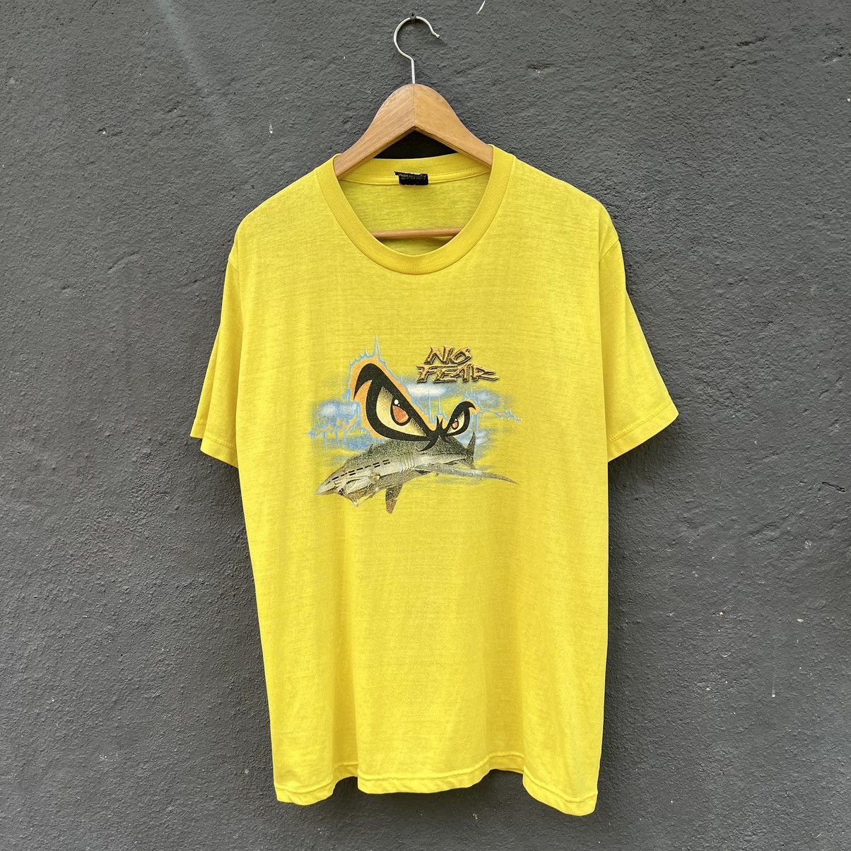 No Fear Thrashed Faded Vintage 90s No Fear Tee Size US L / EU 52-54 / 3 - 1 Thumbnail