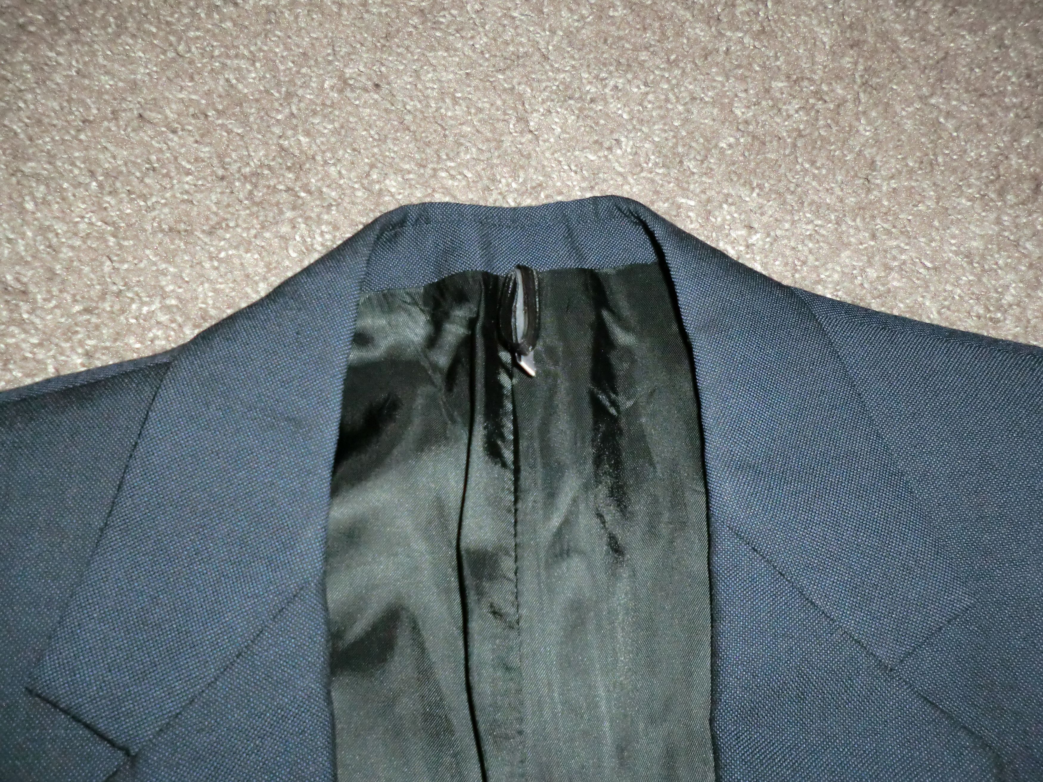 Dior Dior Homme Navy Blue One Button Blazer Size 40R - 9 Thumbnail