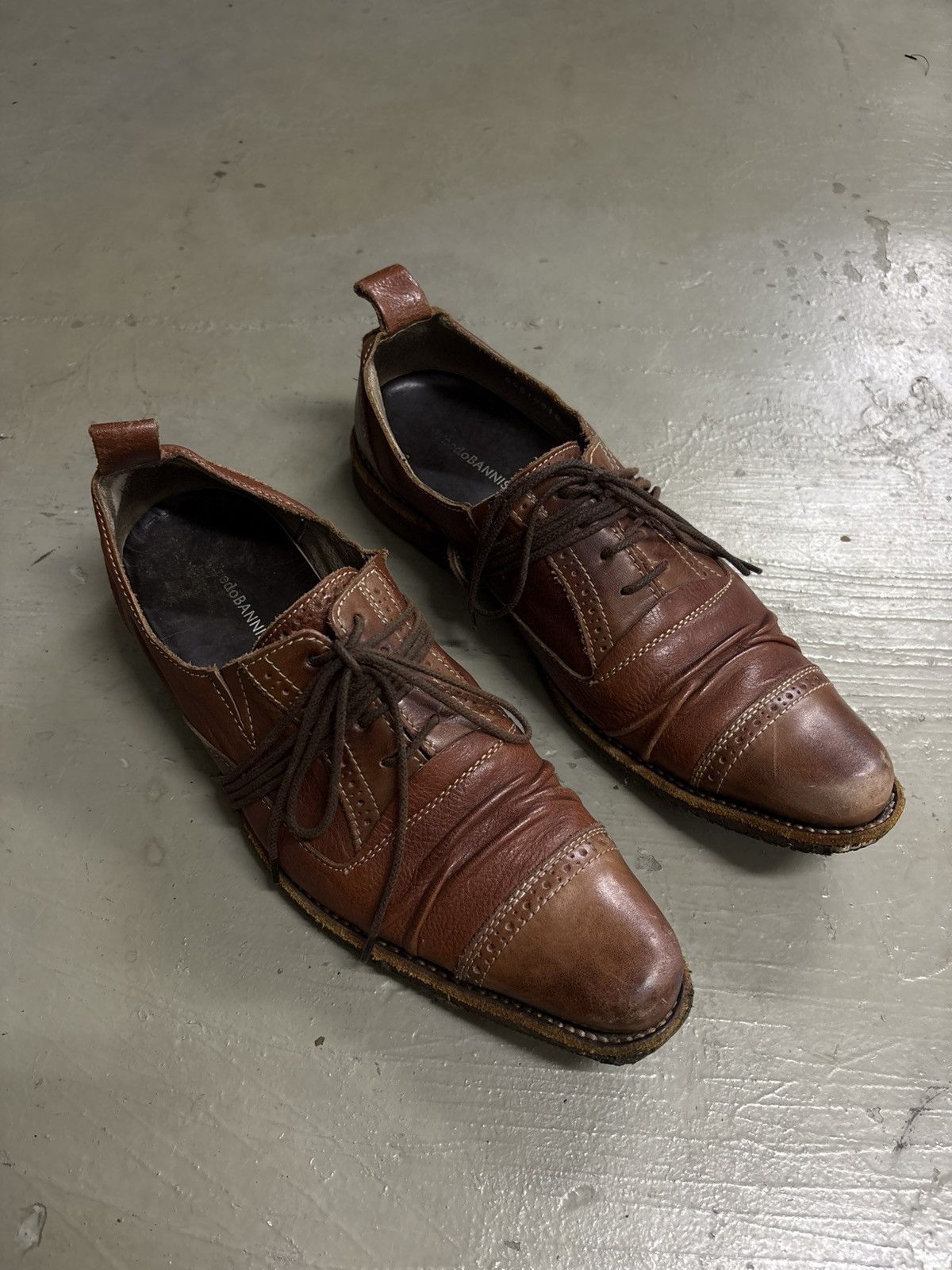 Alfredo Bannister Alfredo bannister Patina lace wrap oxford derby Size US 7.5 / EU 40-41 - 6 Thumbnail
