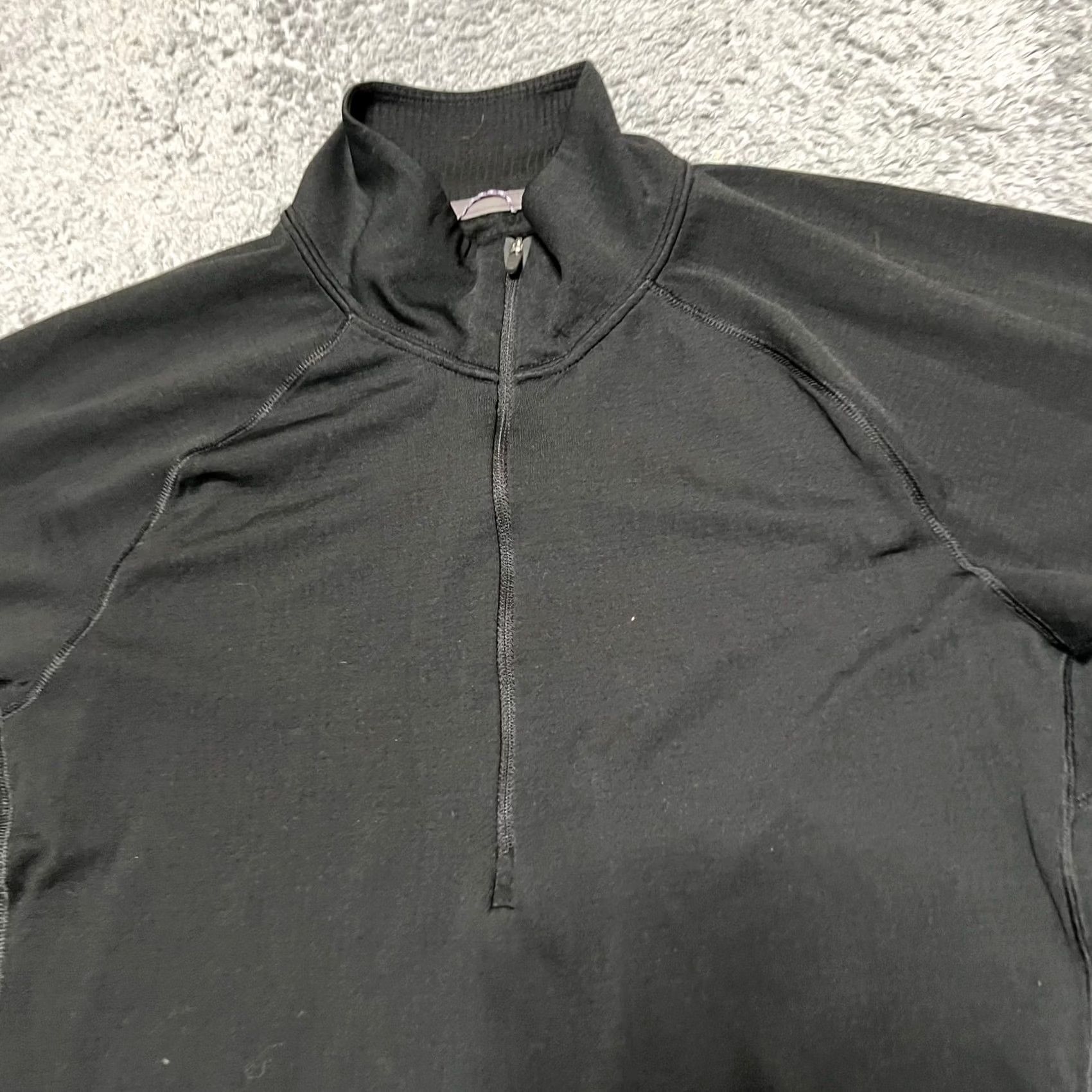 Patagonia Patagonia Shirt Mens Small Capilene Midweight Baselayer Quarter Zip Gorpcore Black S Mens Size US S / EU 44-46 / 1 - 3 Thumbnail