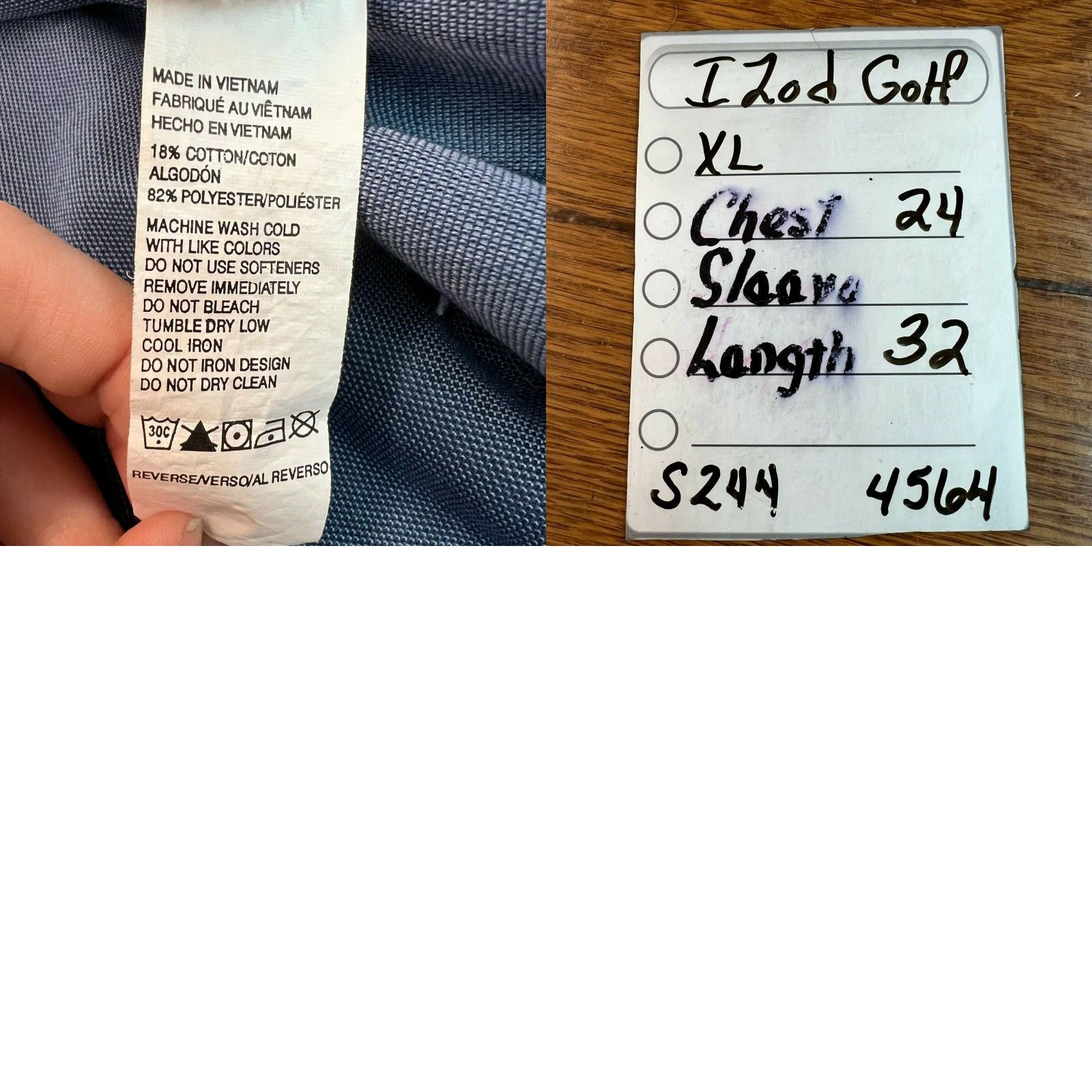 Izod Izod Polo T Shirt XL Blue Golf Polo Short Sleeve Collared Shirt T Shirt Izod Size XL Blue Golf Polo Collared Short Sleeve X Treme Function Size US XL / EU 56 / 4 - 8 Thumbnail