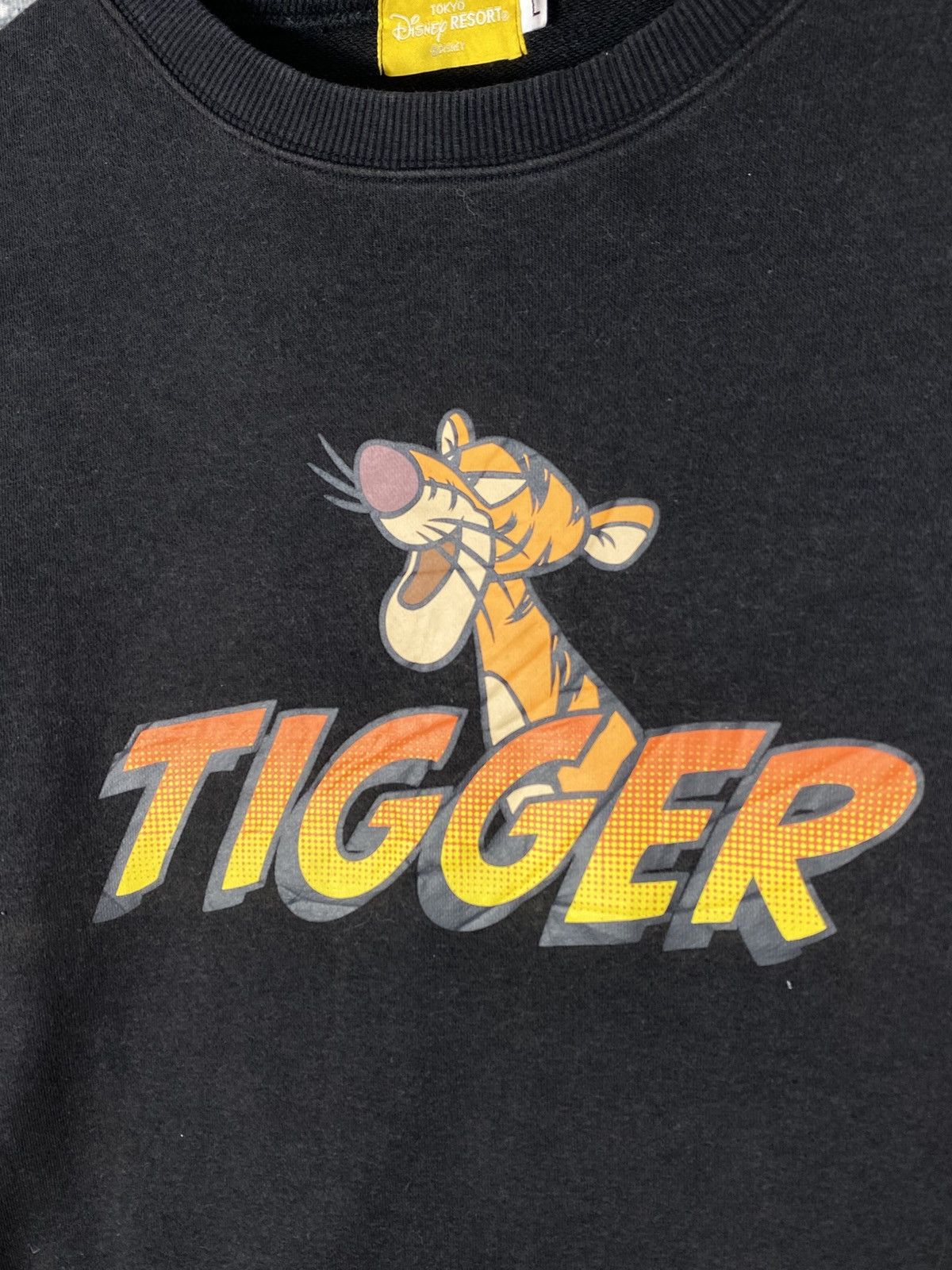 Disney Vintage Tiger x Disney Crewneck Faded Sweatshirts Size US L / EU 52-54 / 3 - 5 Thumbnail