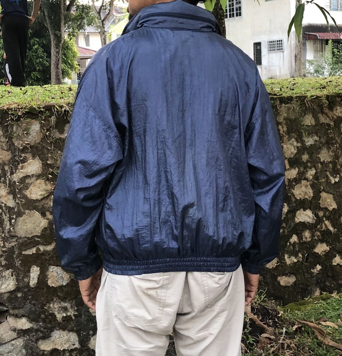 Vintage Vintage Sun Faded Suntory Boss Coffee Nylon Bomber Jacket Size US M / EU 48-50 / 2 - 2 Thumbnail