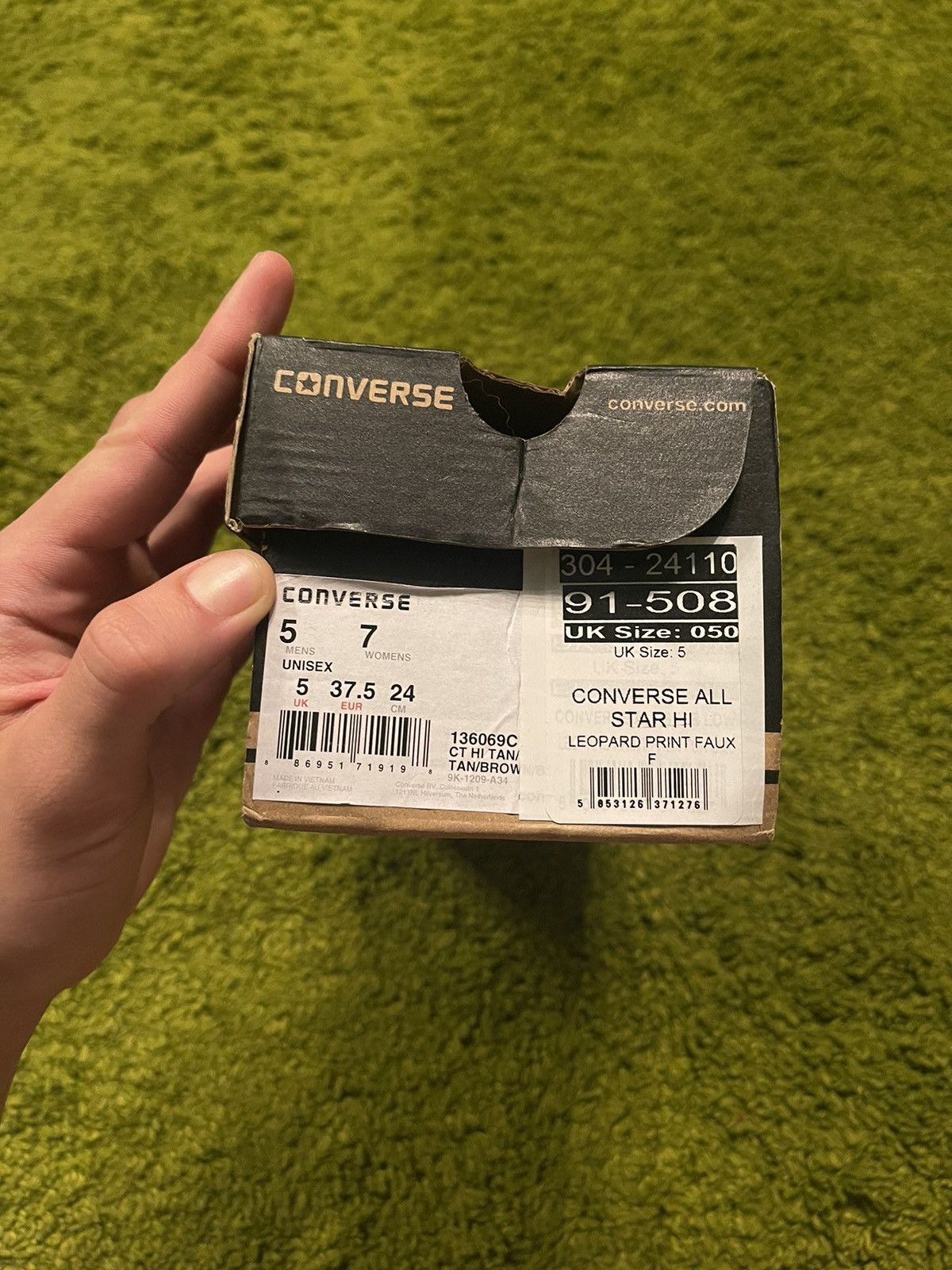 Converse × Designer Converse NWT leopard pattern sneakers Size US 7.5 / IT 37.5 - 3 Thumbnail