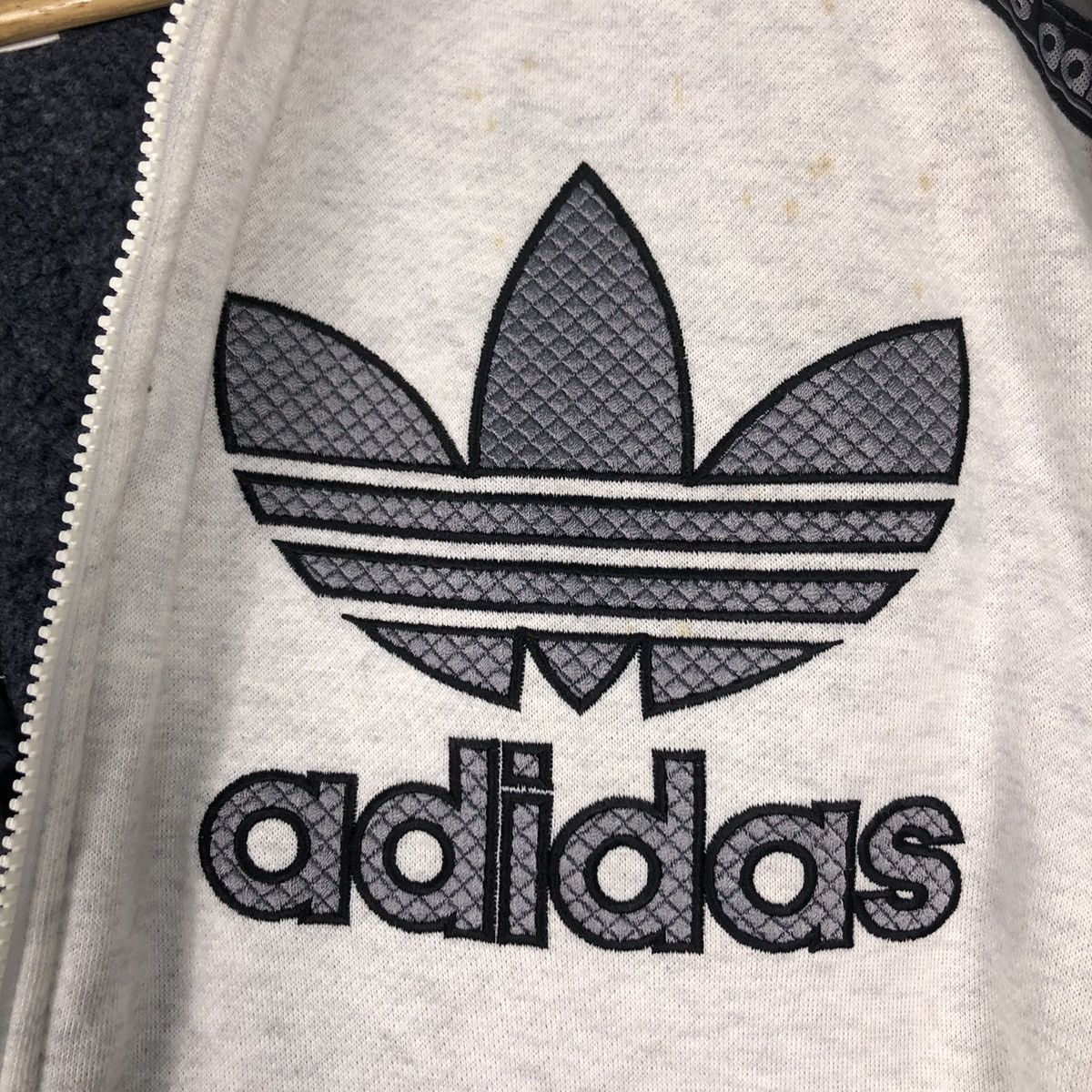 Adidas × Japanese Brand × Vintage Adidas Vintage Jacket Big Logo Rare Design Large #A1 Size US L / EU 52-54 / 3 - 17 Thumbnail