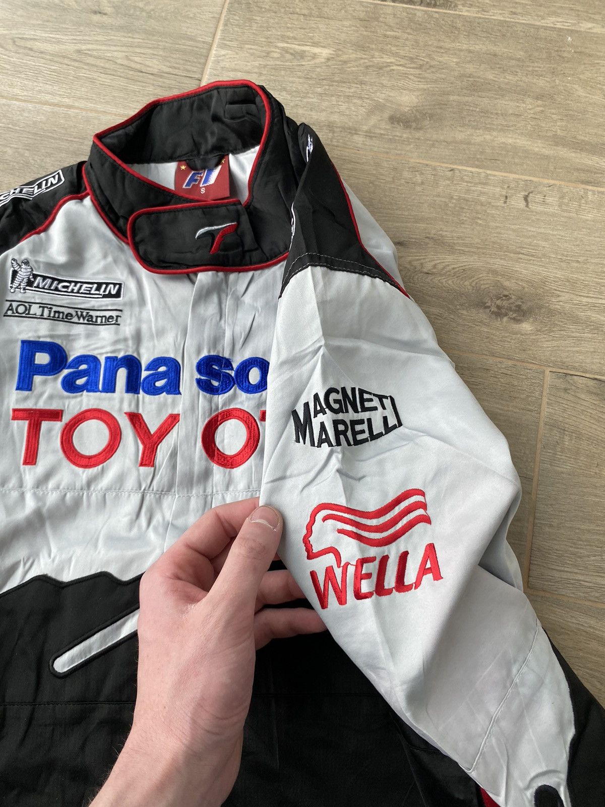 Formula 1 × Vintage Toyota Panasonic Formula 1 Racing Jacket Size US S / EU 44-46 / 1 - 7 Thumbnail