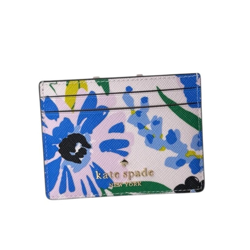 Kate Spade Kate Spade Boxed Madison Floral Small Slim Card Holder Size ONE SIZE - 2 Thumbnail
