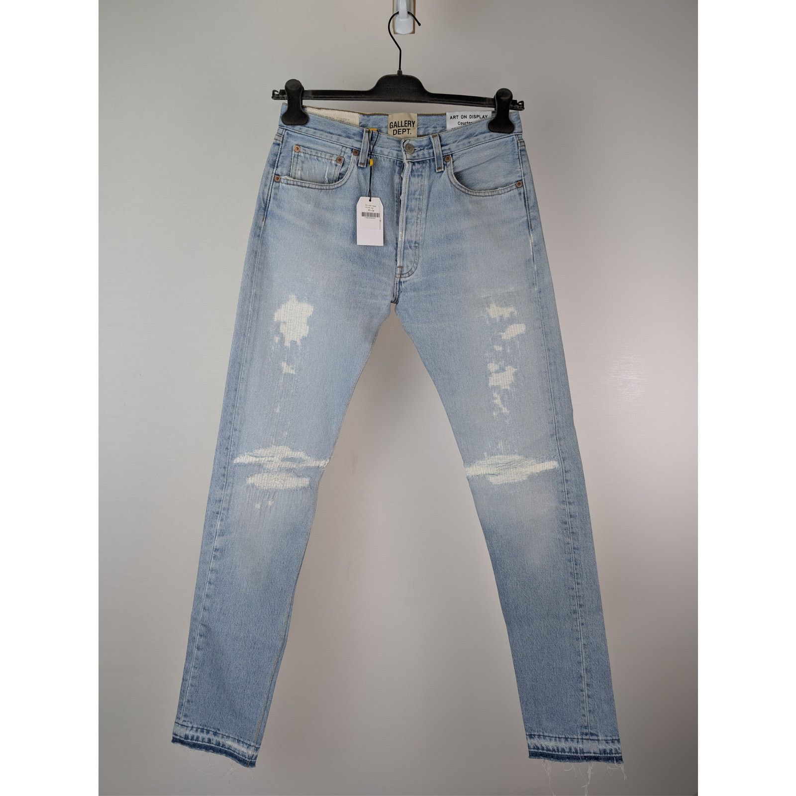 Gallery Dept. o1rshd1 5001 Denim Jeans in Indigo Blue Size US 29 - 1 Thumbnail