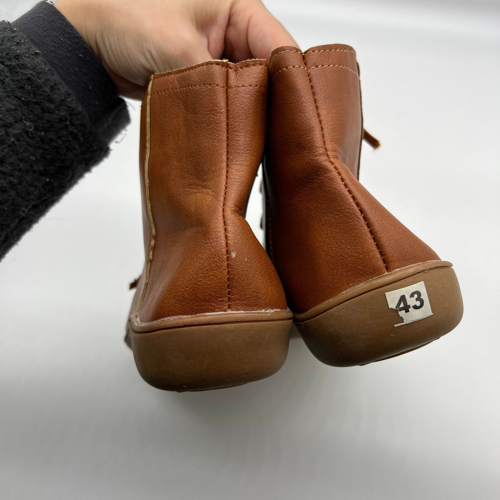 Other Ankle Boots Round Toe Casual Comfortable Lightweight Size US 10.5 / IT 40.5 - 6 Thumbnail