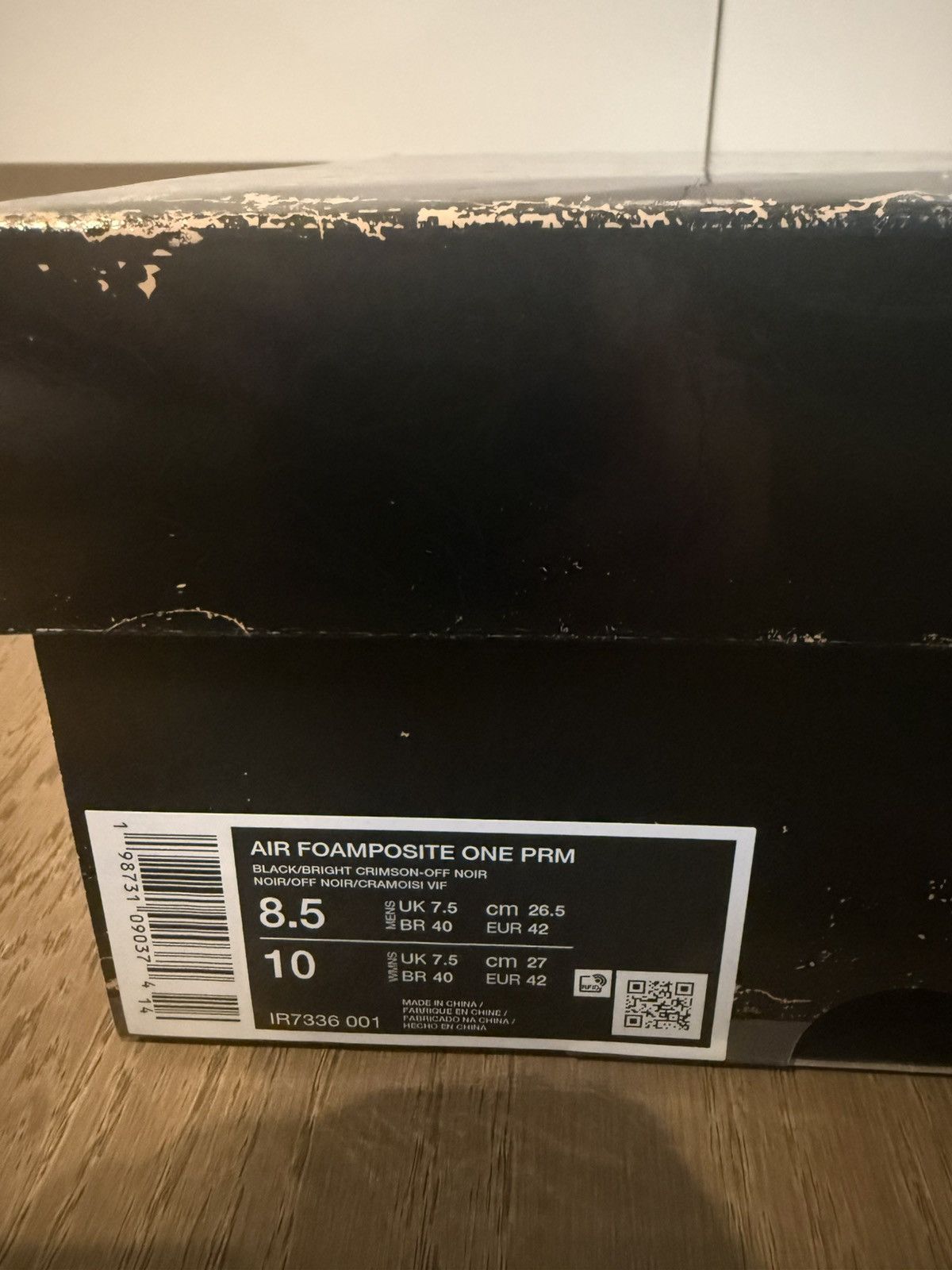 Nike Size 8.5 Nike Air Foamposite One Stranger Things IR7336-001 Size US 8.5 / EU 41-42 - 10 Thumbnail