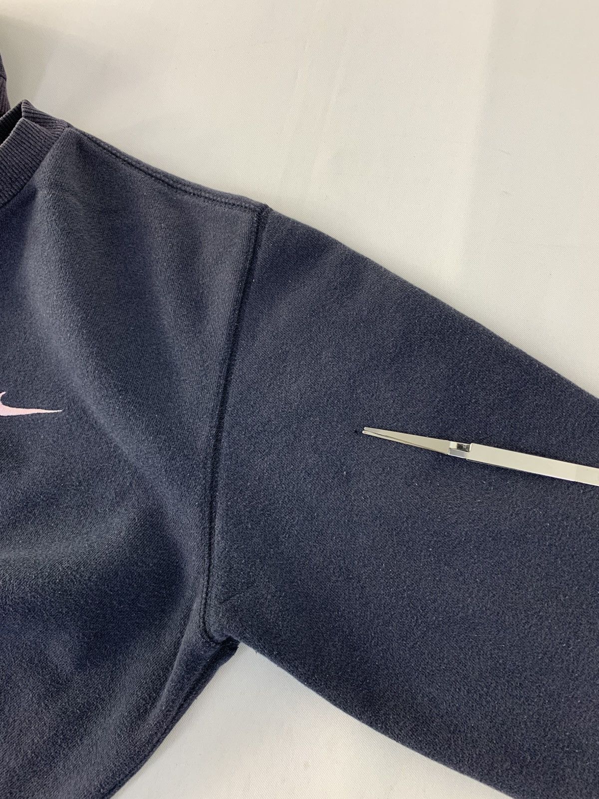 Nike 90s Nike Swoosh Crewneck Pullover Style Embroidery Logo Size US S / EU 44-46 / 1 - 13 Thumbnail