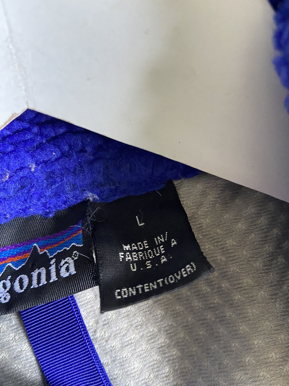 Patagonia × Vintage Made in USA Synchilla Size US L / EU 52-54 / 3 - 9 Thumbnail