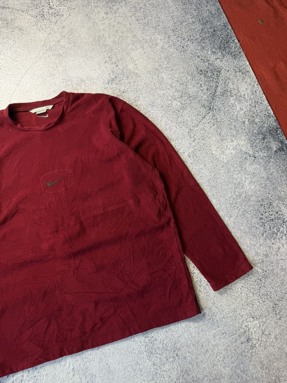 Nike Vintage Nike Fleece Big Logo 90s Sweatshirt Basic Swoosh Size US L / EU 52-54 / 3 - 4 Thumbnail