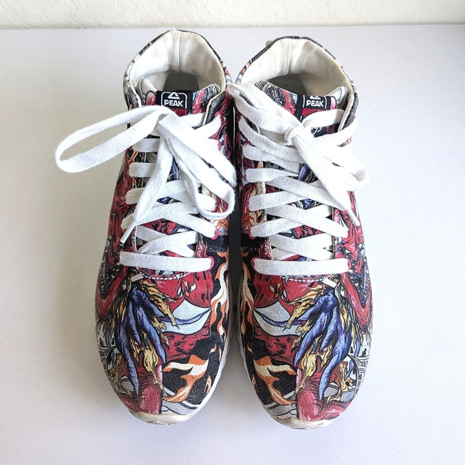 Peak Performance Idx X PEAK Shoes Men High-top Deep Crane Red US 6.5 Sneakers Size US 6.5 / EU 39-40 - 7 Thumbnail