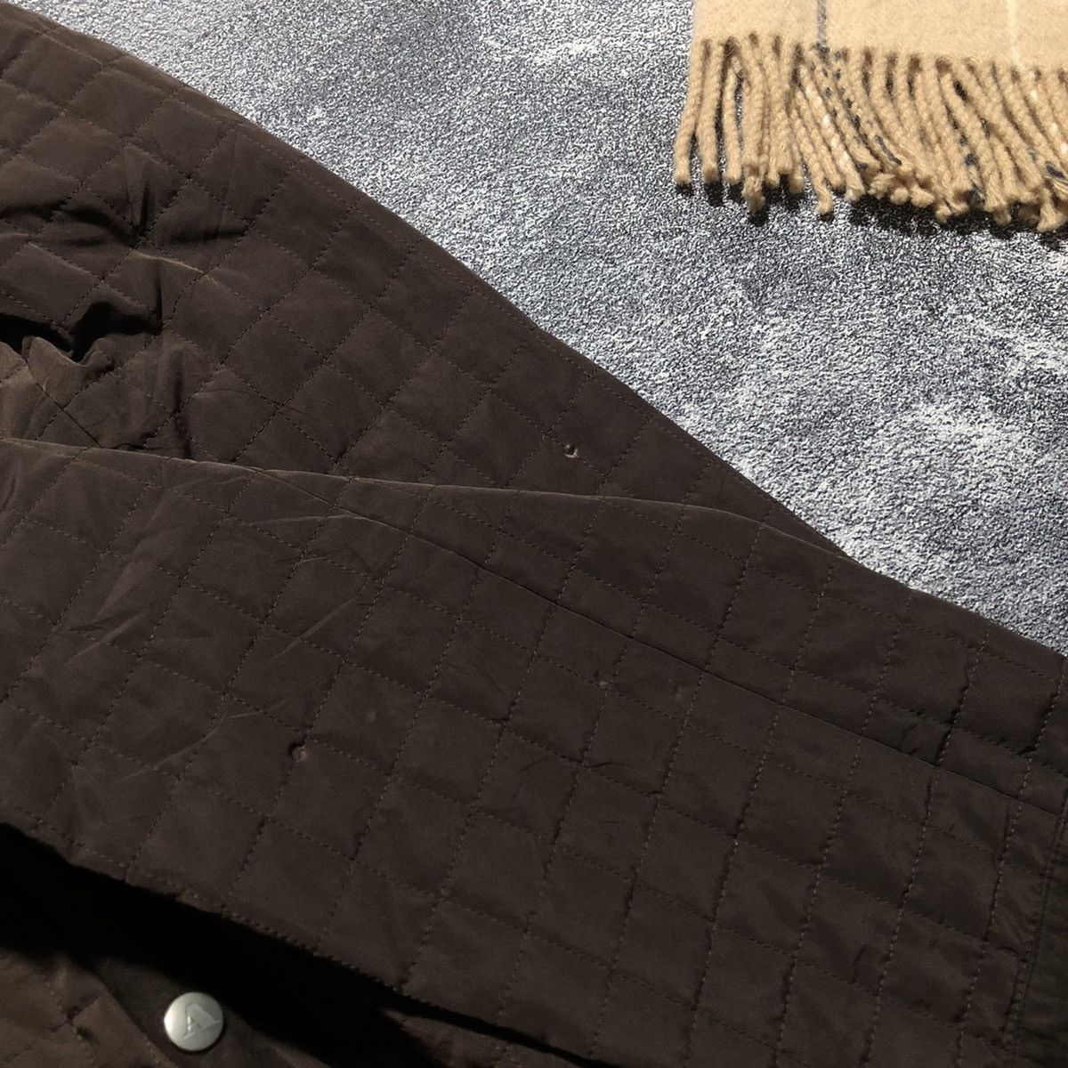 Aquascutum Aquascutum inner Iconic Pattern silk quilted jacket Size US M / EU 48-50 / 2 - 10 Thumbnail
