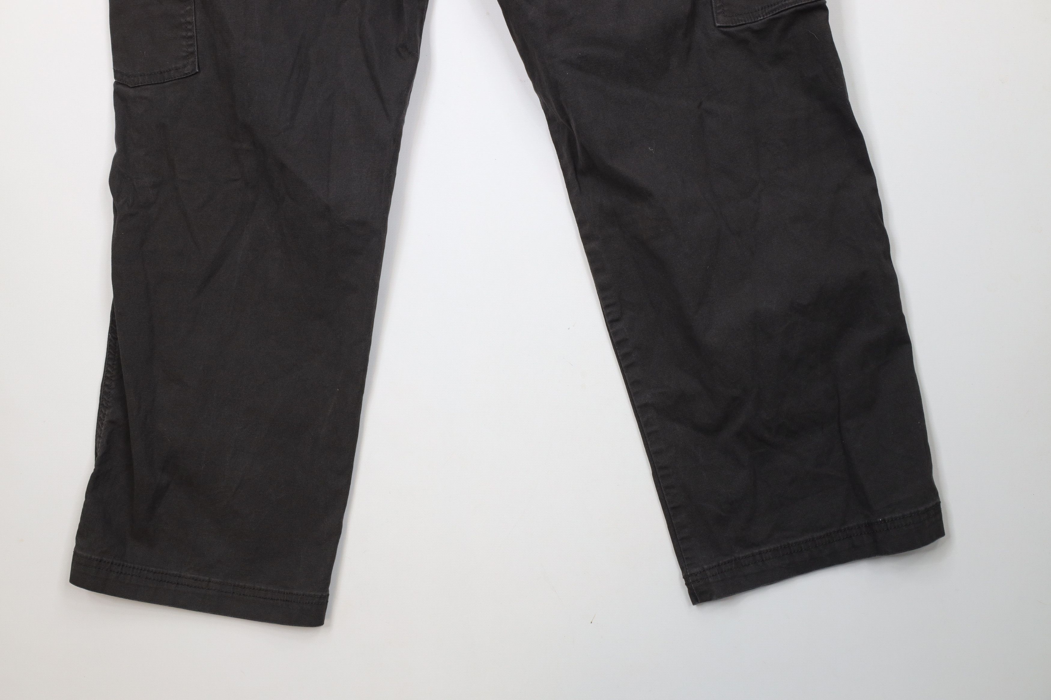 Vintage Vintage Y2K Streetwear Belted Canvas Wide Leg Pants Gray Size US 40 / EU 56 - 13 Thumbnail
