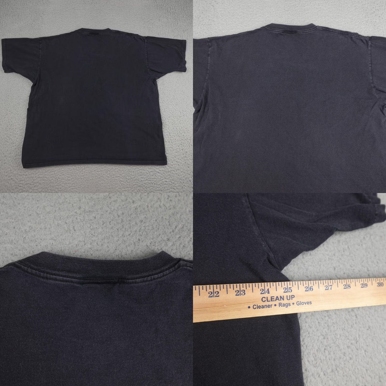 Harley Davidson VINTAGE Harley-Davidson Shirt Mens XL Black 90s Dead Graphic Print Crew Neck Short Sleeve T-Shirt US Made Size US XL / EU 56 / 4 - 8 Thumbnail