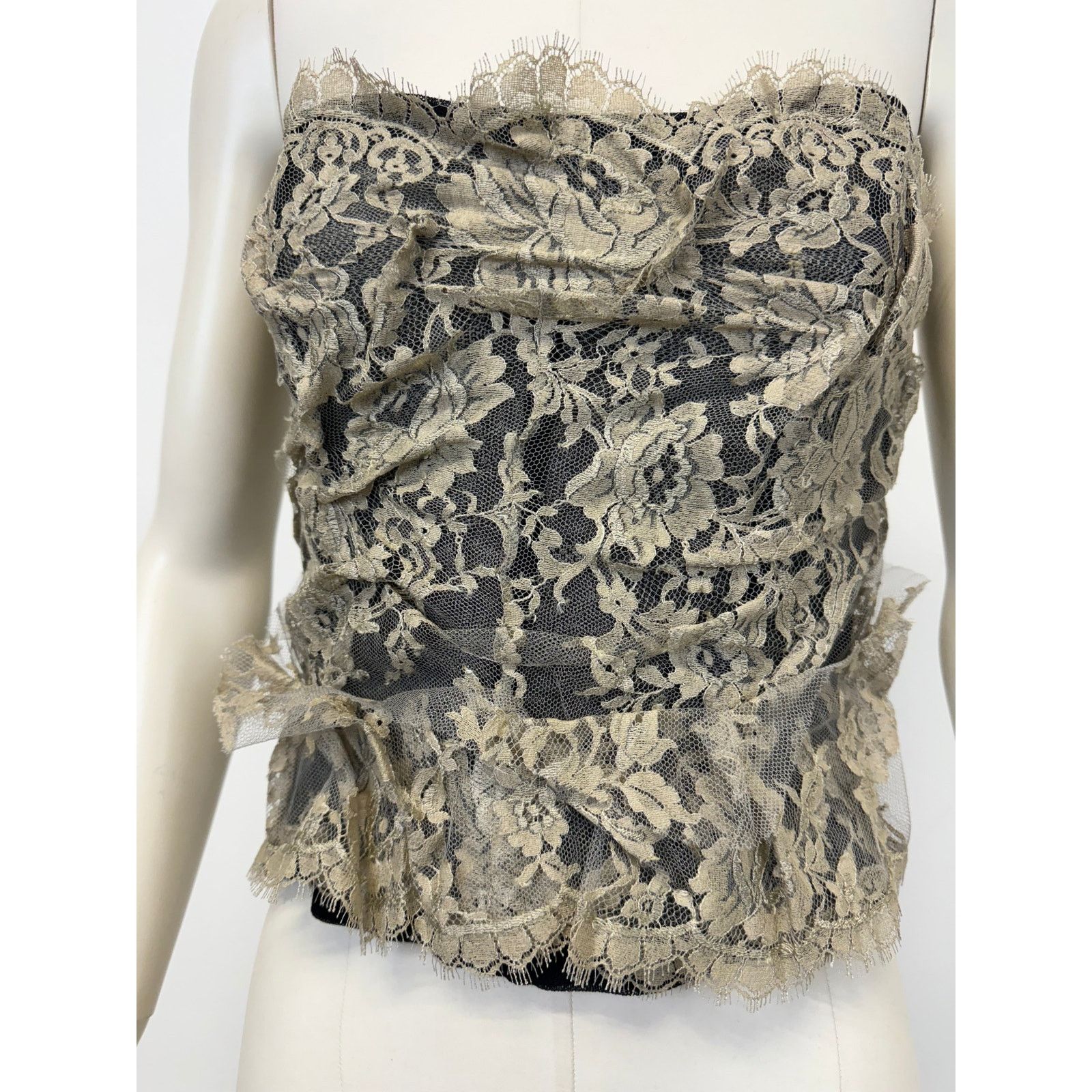 Dolce & Gabbana S/S2005 Dolce & Gabbana lace corset top Size S / US 4 / IT 40 - 5 Thumbnail